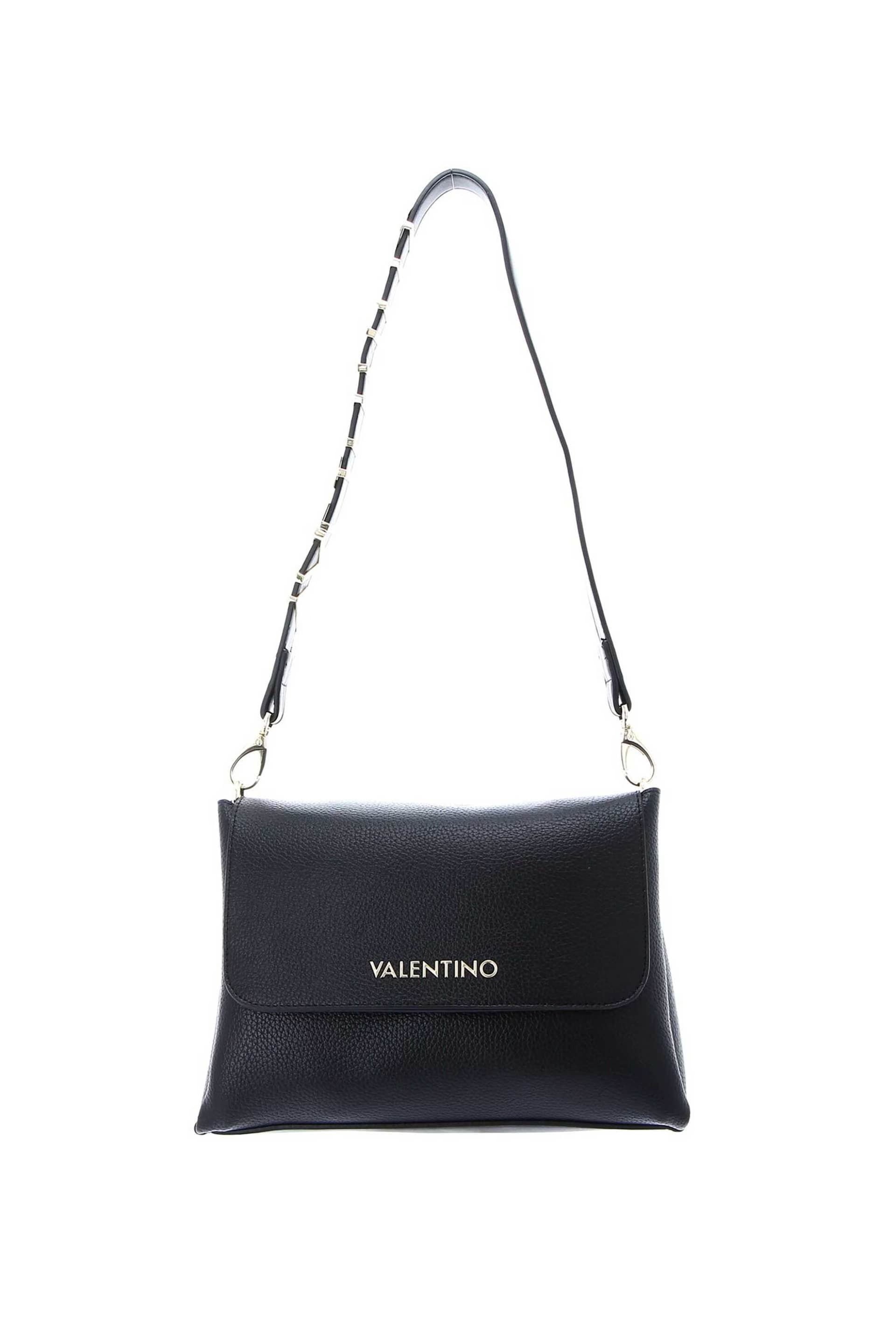 Valentino γυναικεία τσάντα ώμου/crossbody με μεταλλικό λογότυπο "Alexia"