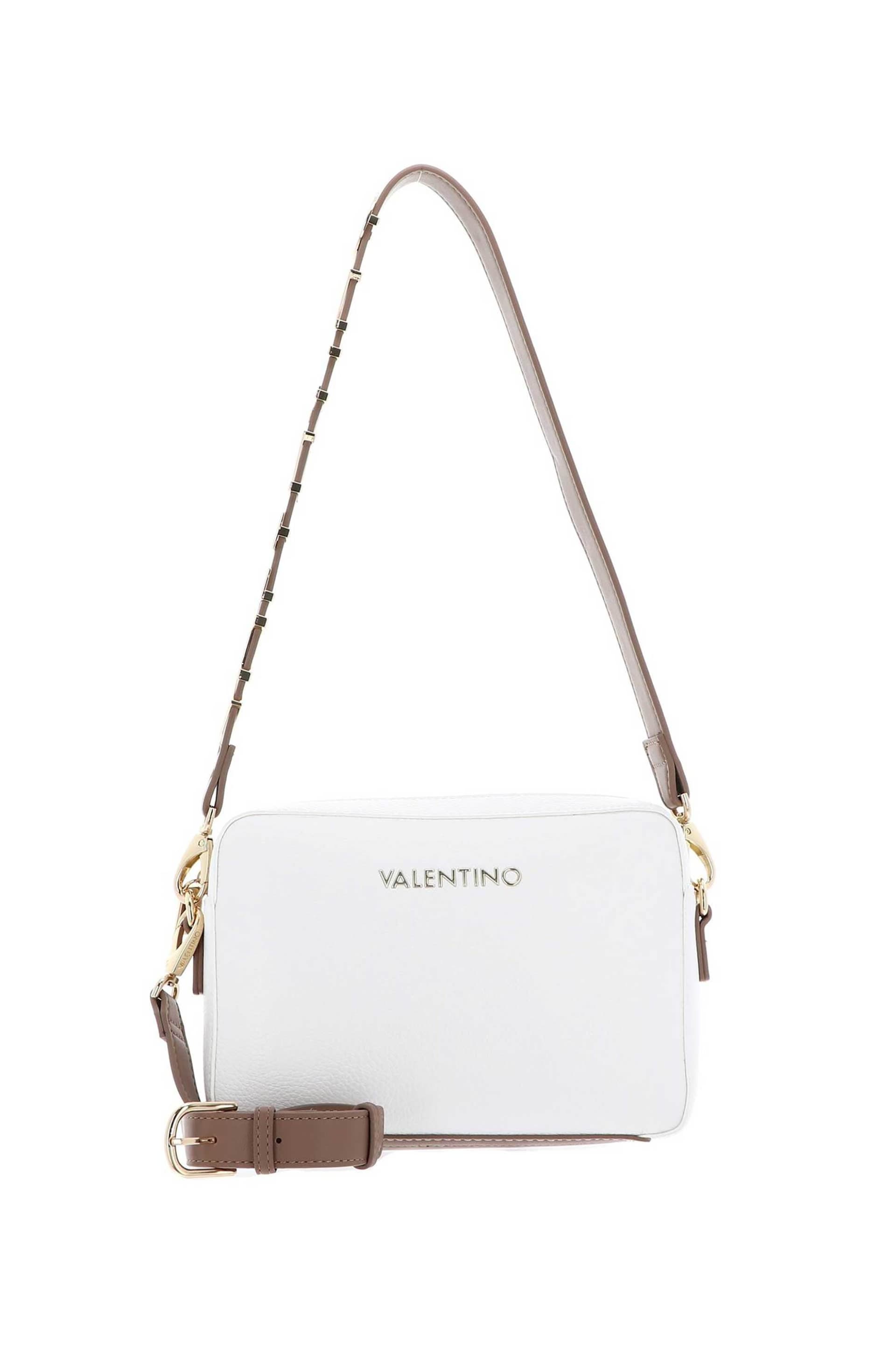 Valentino γυναικεία τσάντα ώμου/crossbody με μεταλλικό λογότυπο "Alexia Camera"
