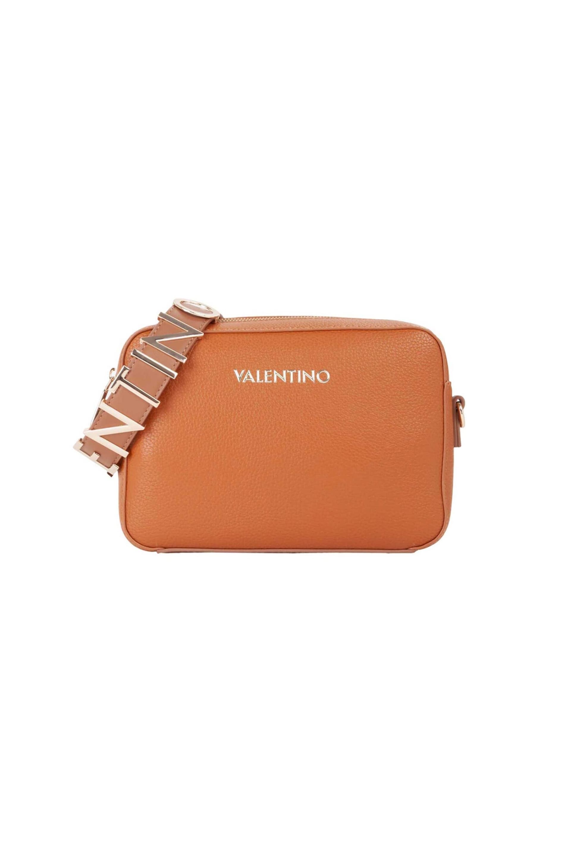 Valentino γυναικεία τσάντα ώμου/crossbody με μεταλλικό λογότυπο "Alexia Camera"