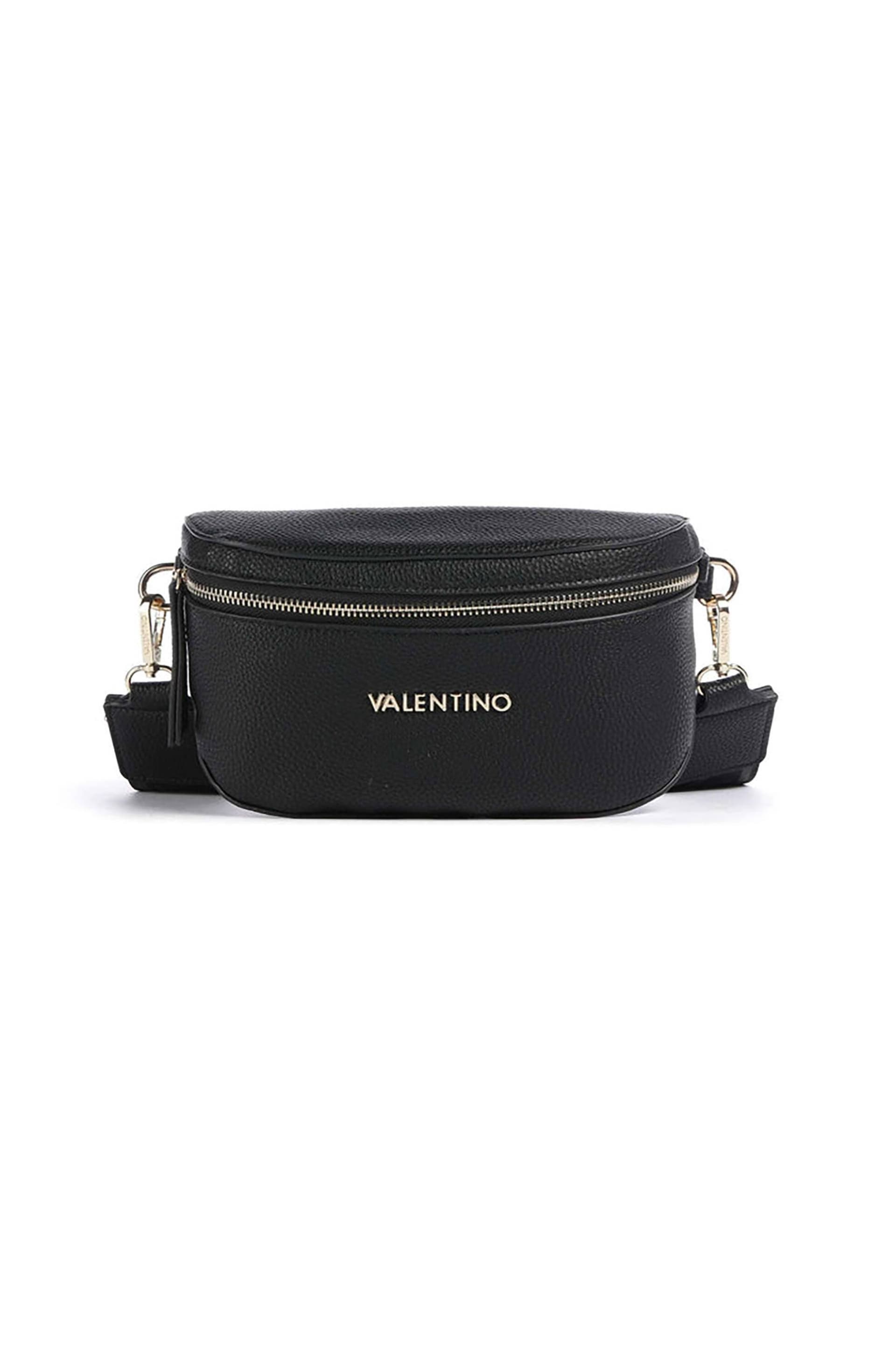Valentino γυναικείο τσαντάκι μέσης με μεταλλικό λογότυπο "Miramar"