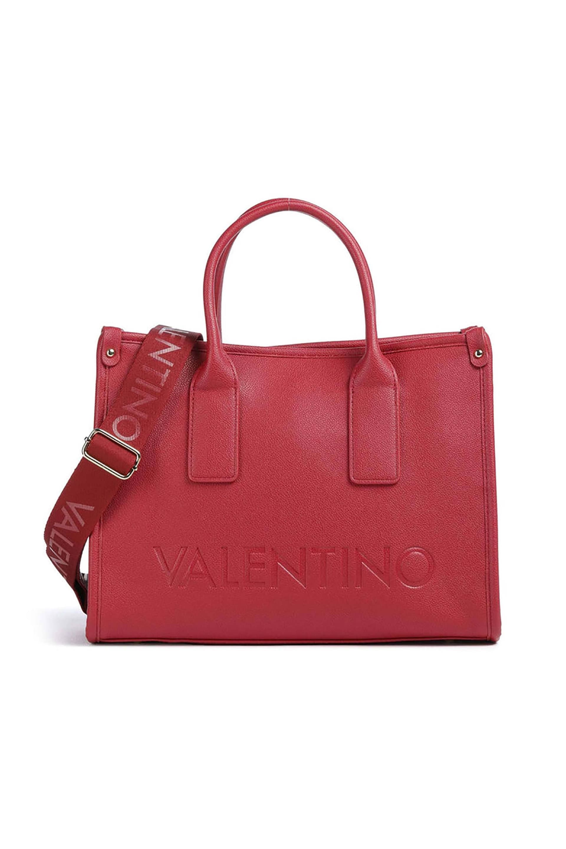 Valentino γυναικεία τσάντα χειρός με ανάγλυφο λογότυπο "Foxy Re"