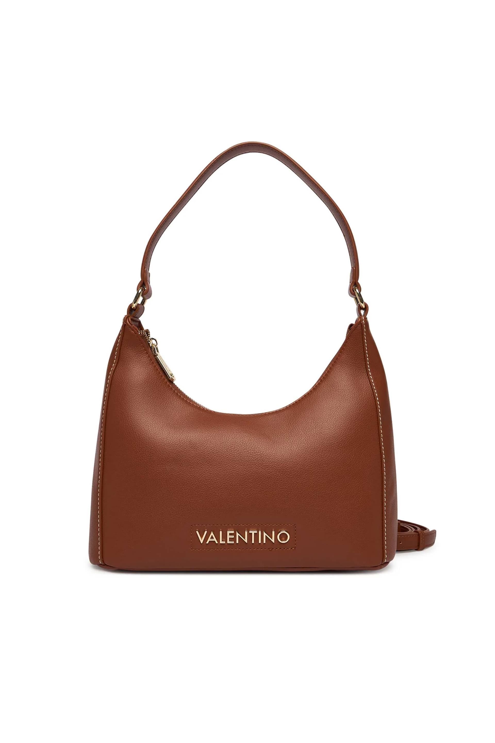 Valentino γυναικεία τσάντα ώμου με μεταλλικό λογότυπο "Aury Re"