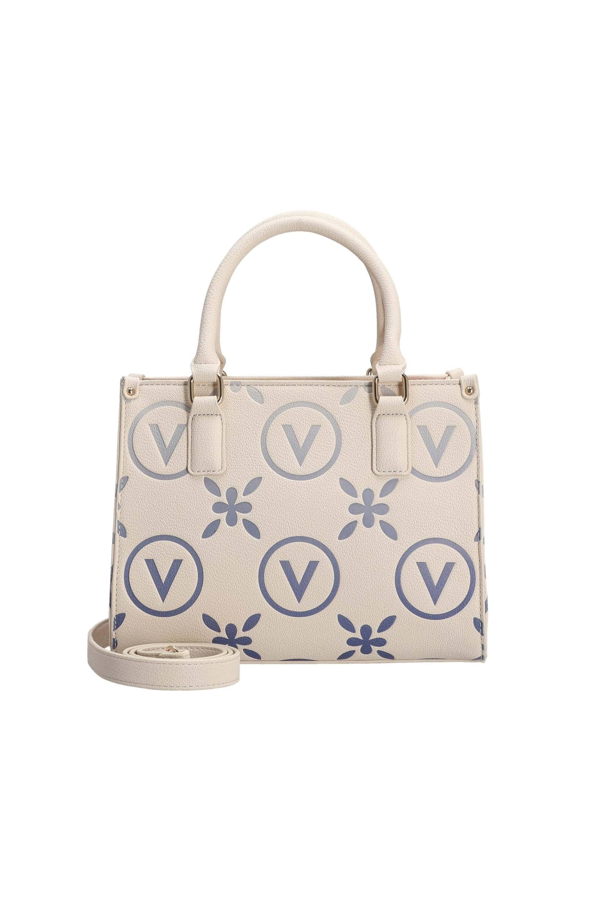 Valentino γυναικεία τσάντα χειρός με contrast ανάγλυφο λογότυπο "Samba Re" | ONE SIZE