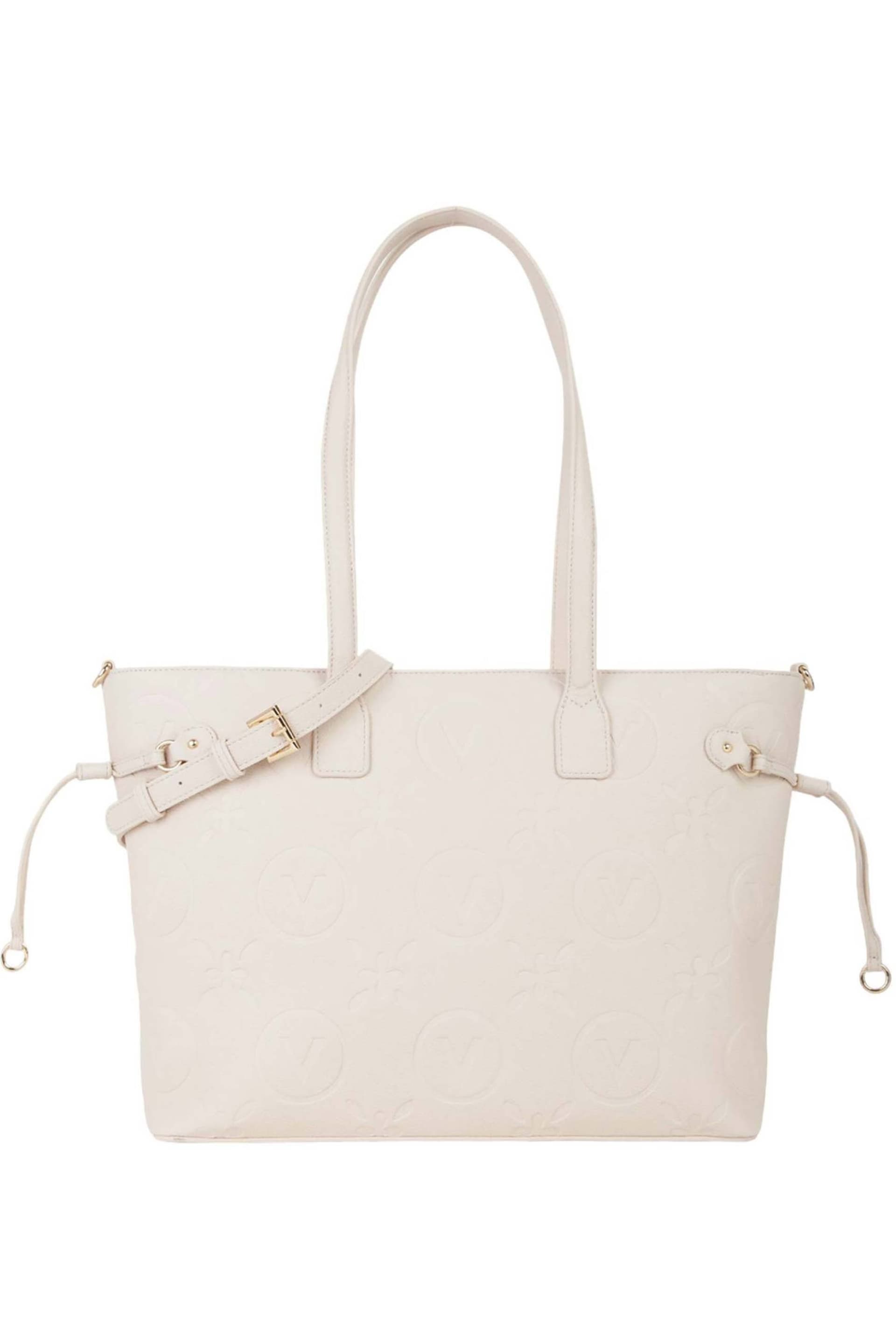 Valentino γυναικεία τσάντα shopper με ανάγλυφο λογότυπο "Samba Re"