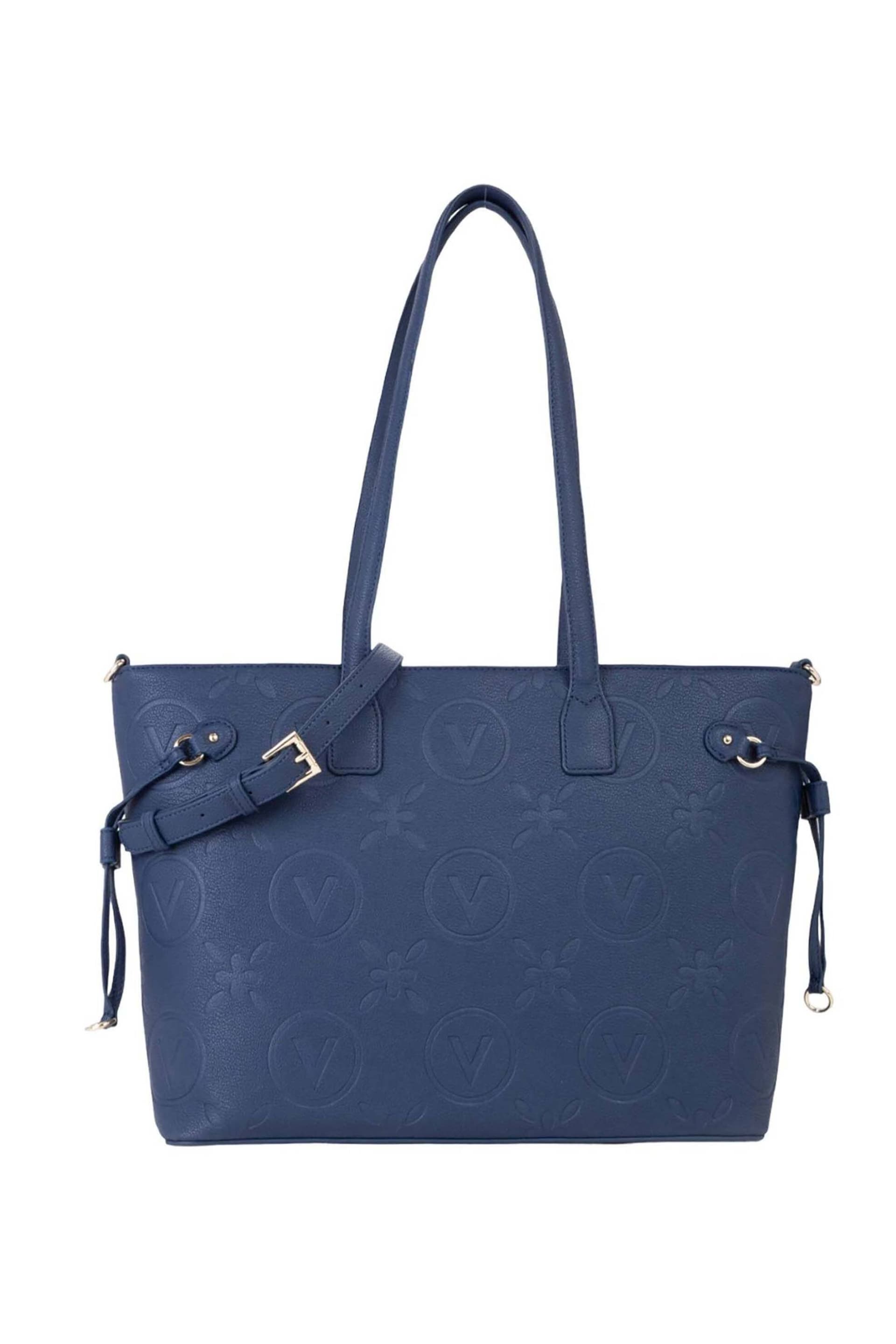 Valentino γυναικεία τσάντα shopper με ανάγλυφο λογότυπο "Samba Re"