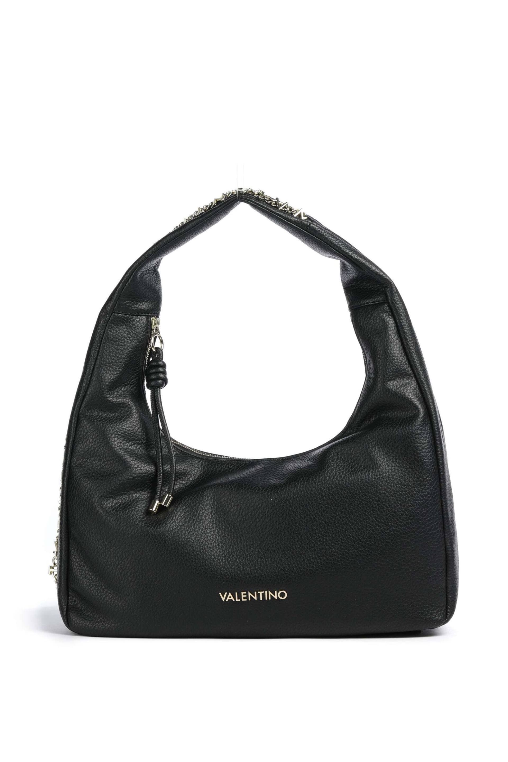 Valentino γυναικεία τσάντα ώμου hobo με ανάγλυφο και μεταλλικό λογότυπο "Harmonia"