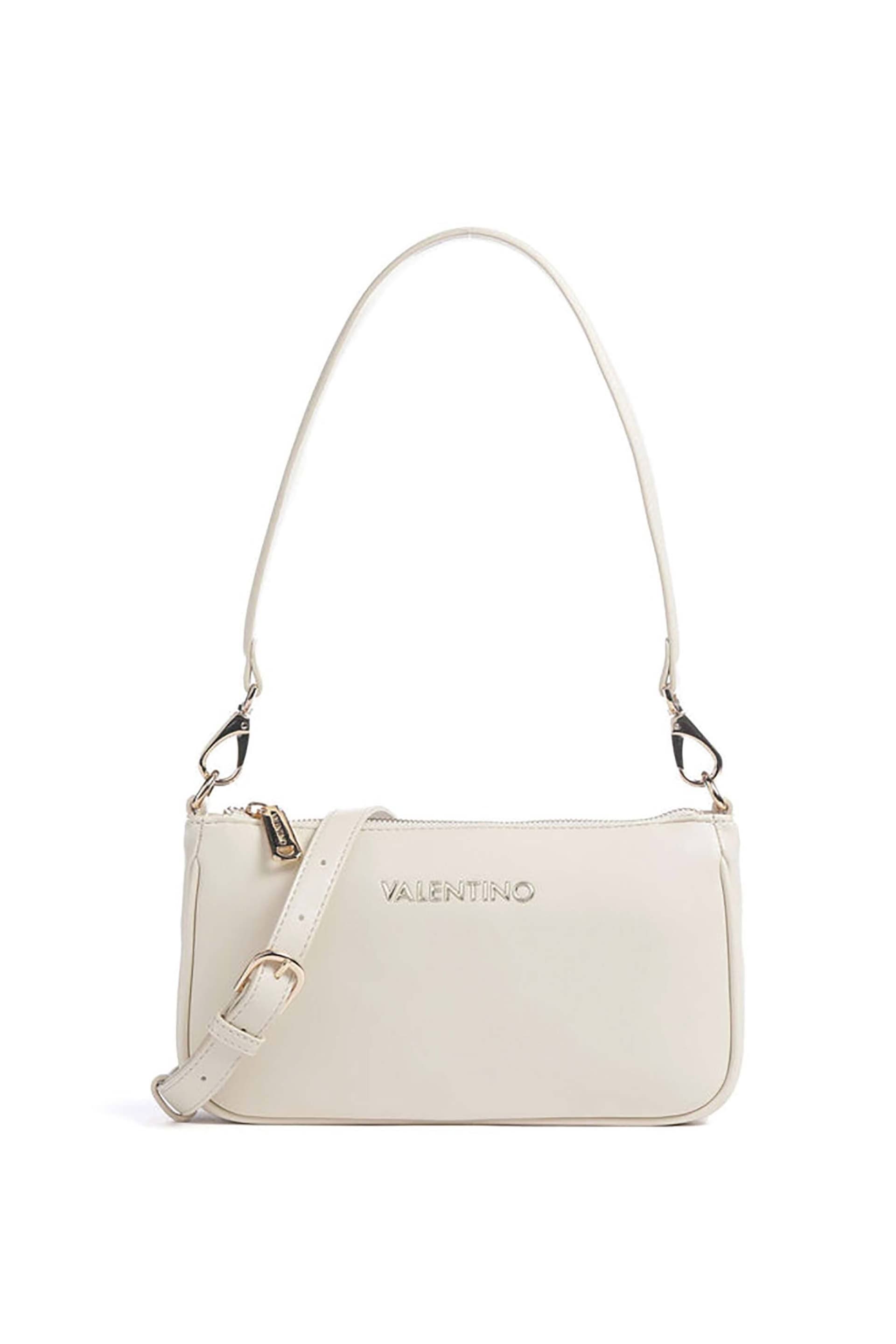Valentino γυναικεία τσάντα ώμου με μεταλλικό λογότυπο "Clio Re"