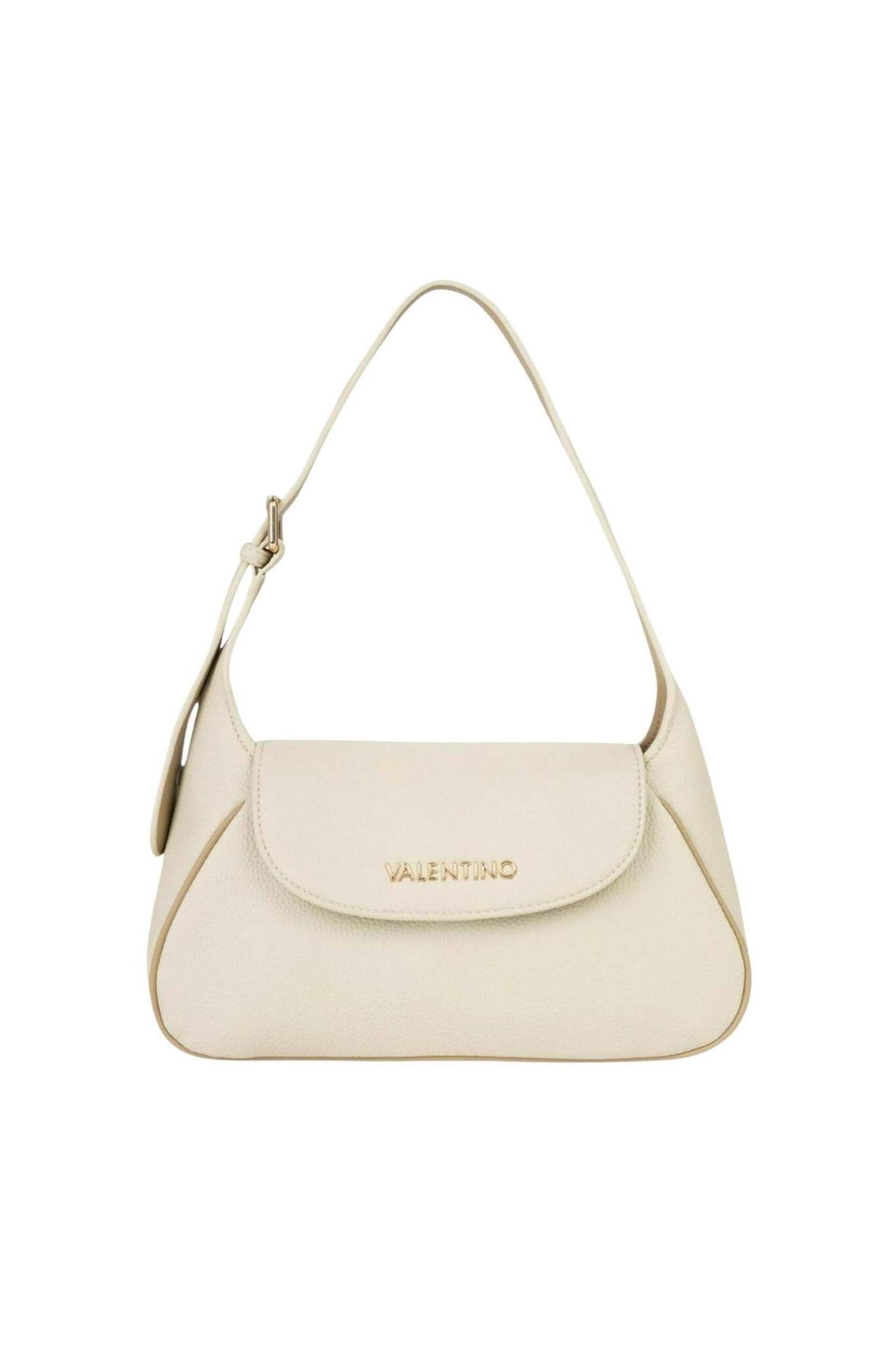Valentino γυναικεία τσάντα ώμου με μεταλλικό λογότυπο "Daphne Re"