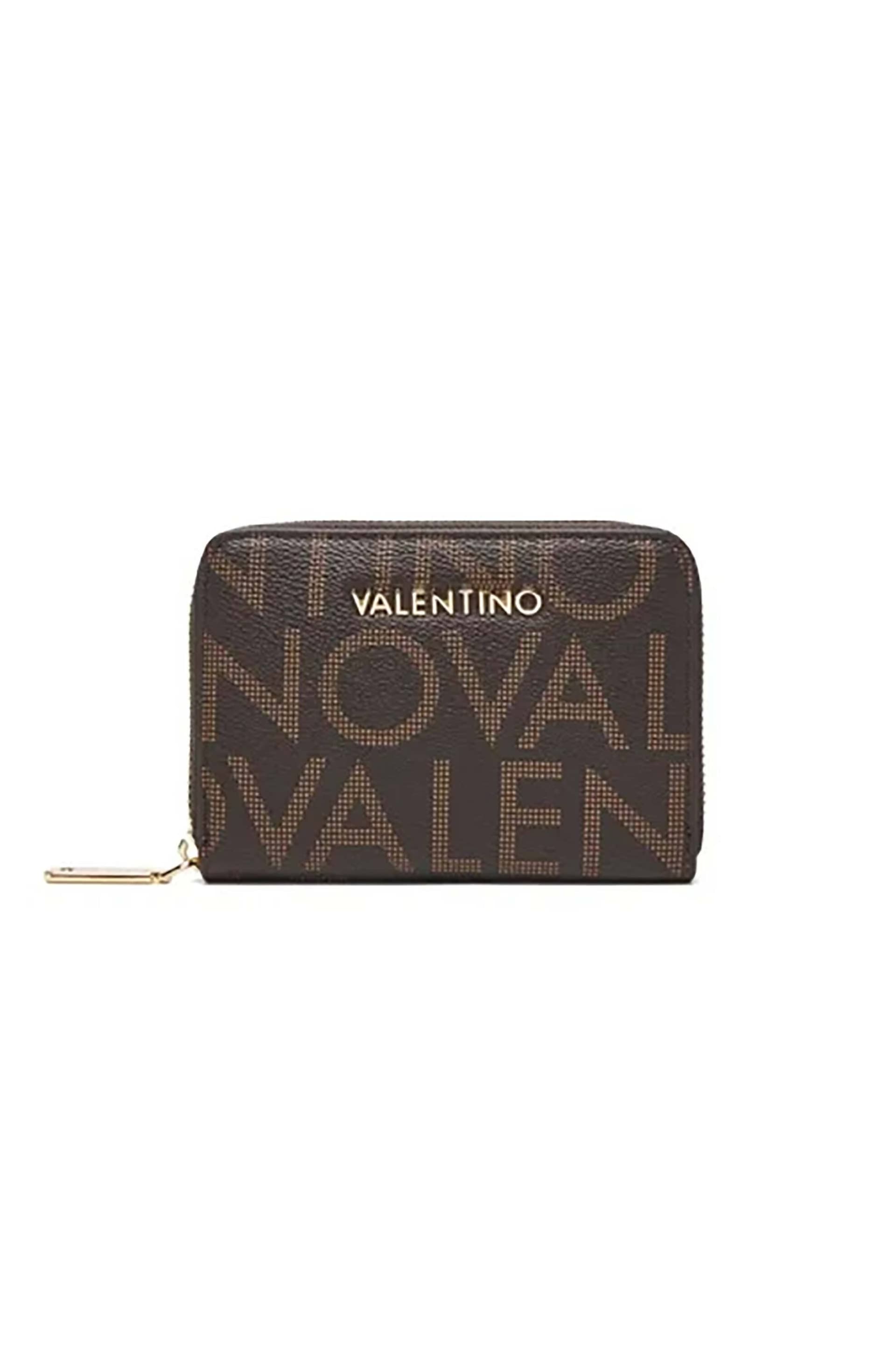 Valentino γυναικείο πορτοφόλι με all-over logo print "Regina Re" | ONE SIZE