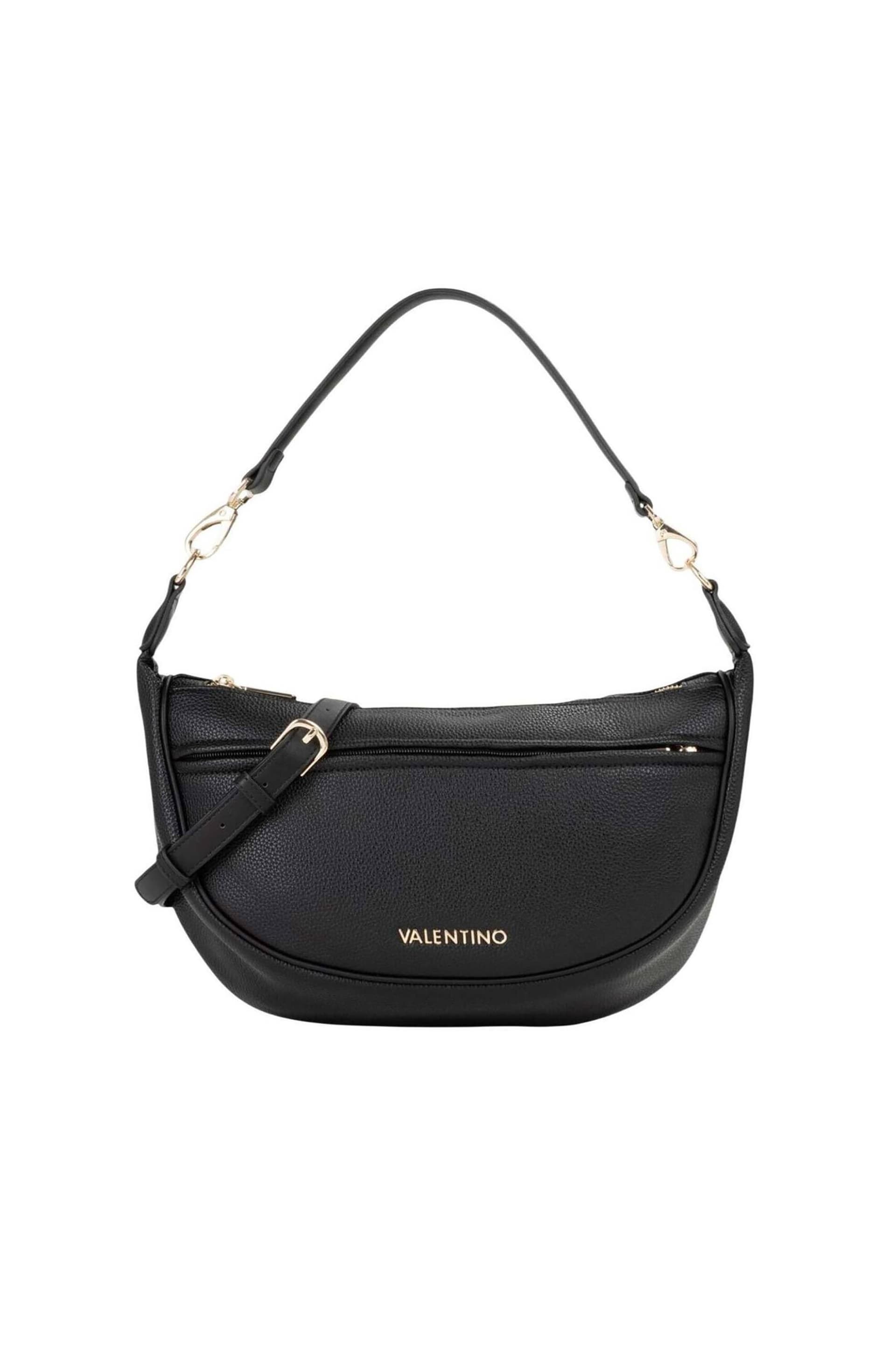 Valentino γυναικεία τσάντα ώμου hobo με μεταλλικό λογότυπο "Daphne Re" | ONE SIZE