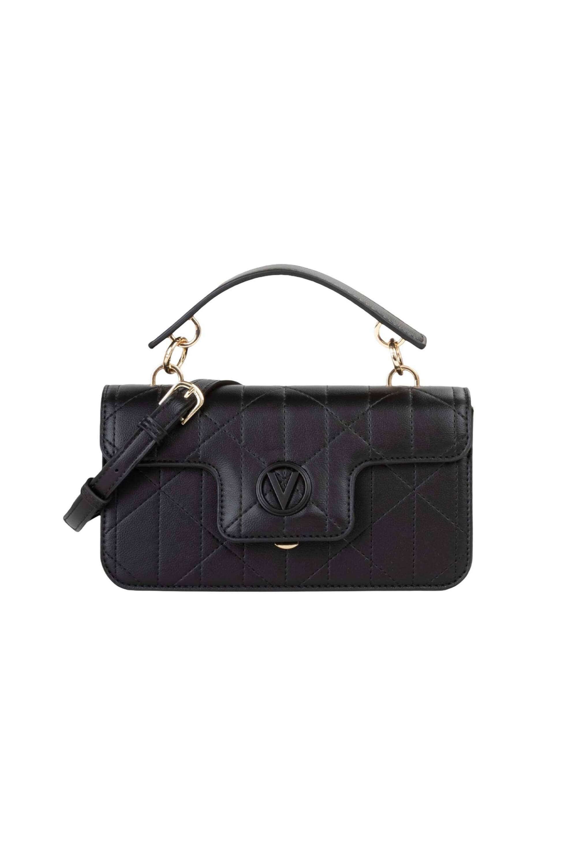 Valentino γυναικεία τσάντα χειρός με διακοσμητικές ραφές και λογότυπο "Melia"