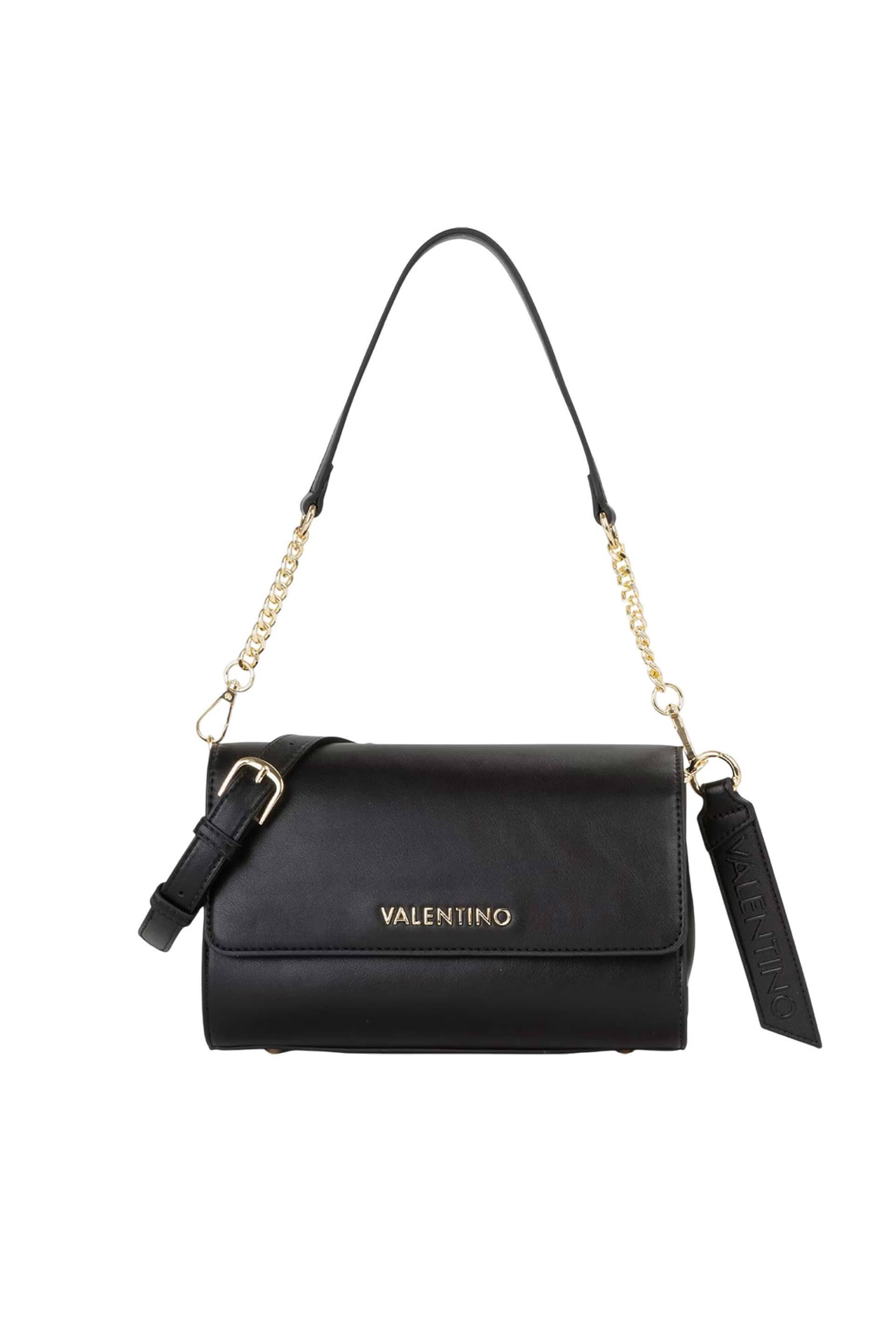 Valentino γυναικεία τσάντα ώμου με μεταλλικό λογότυπο "Hira "