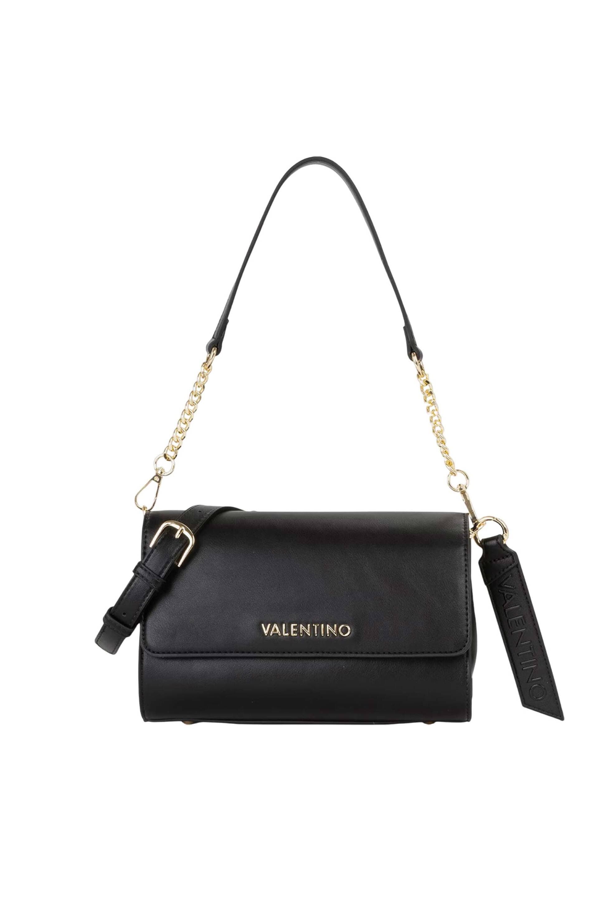 Valentino γυναικεία τσάντα ώμου με μεταλλικό λογότυπο "Hira "