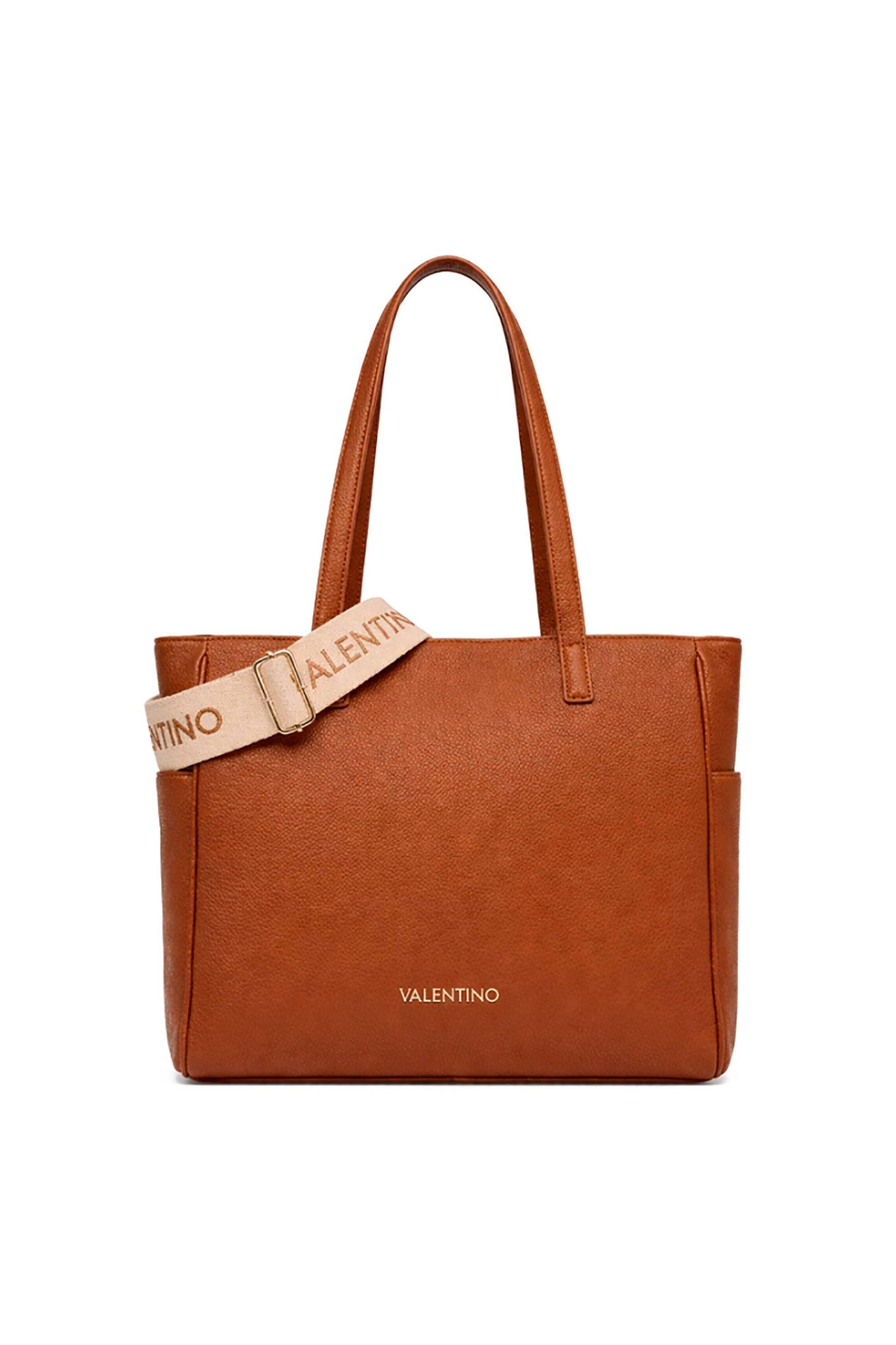 Valentino γυναικεία τσάντα tote με μεταλλικό λογότυπο "Doris"