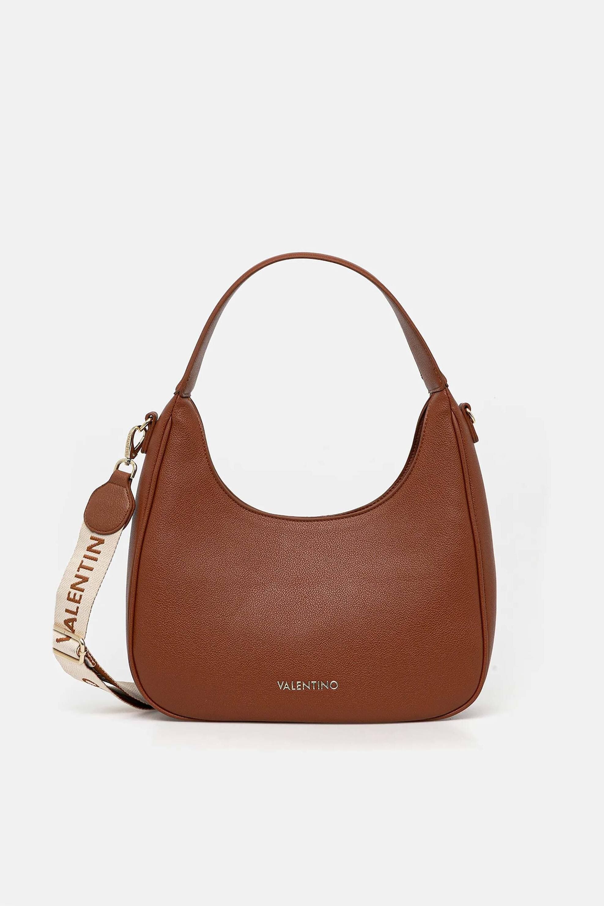 Valentino γυναικεία τσάντα ώμου με μεταλλικό λογότυπο "Doris Re"