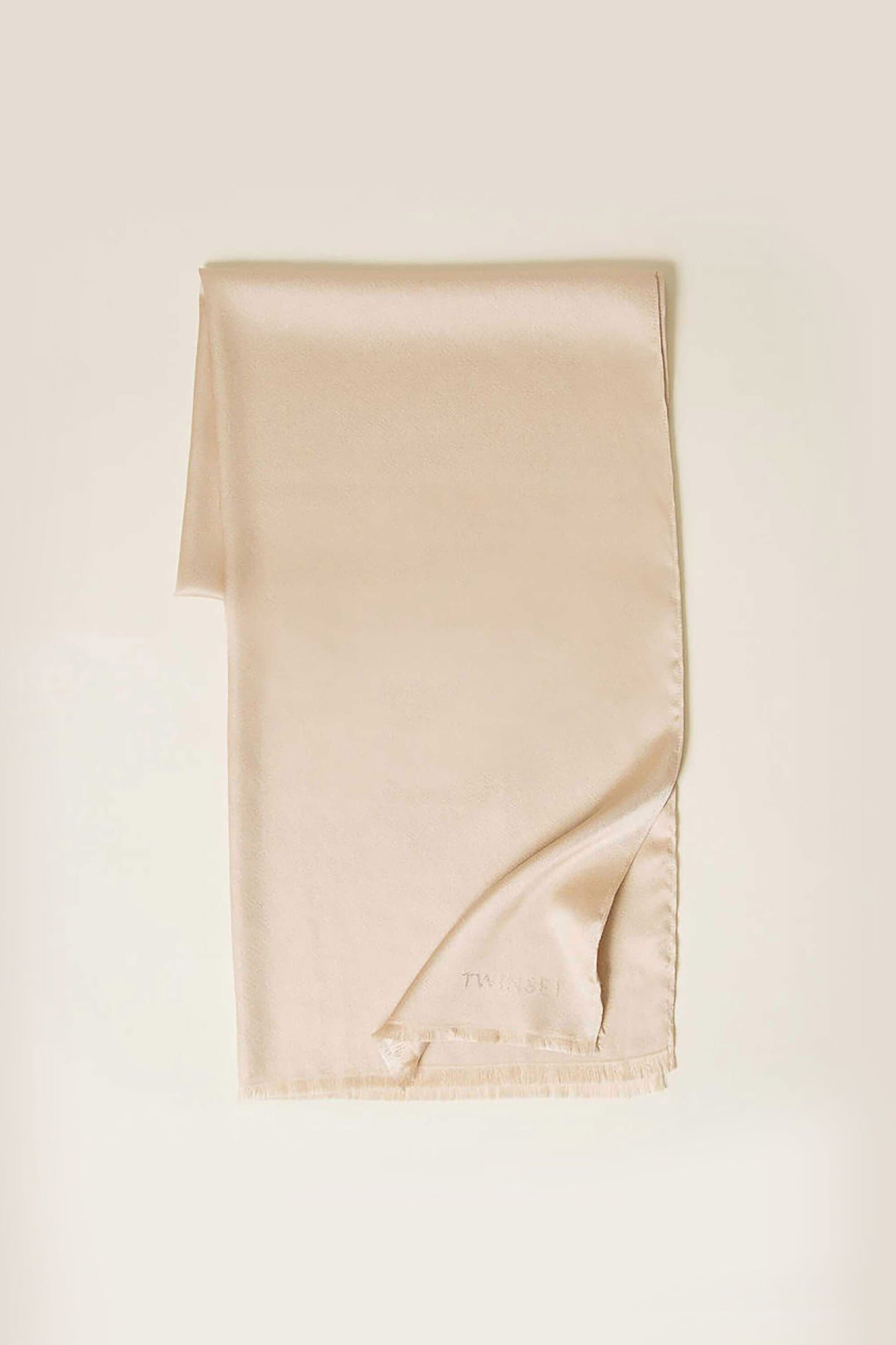 Twinset γυναικείο κασκόλ με jacquard logo | ONE SIZE