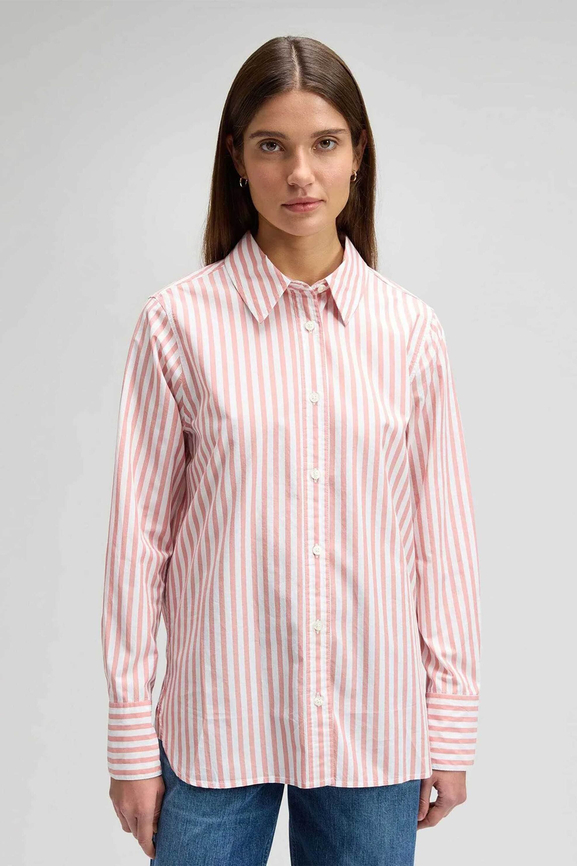 Lee® γυναικείο πουκάμισο με ριγέ σχέδιο Regular Fit