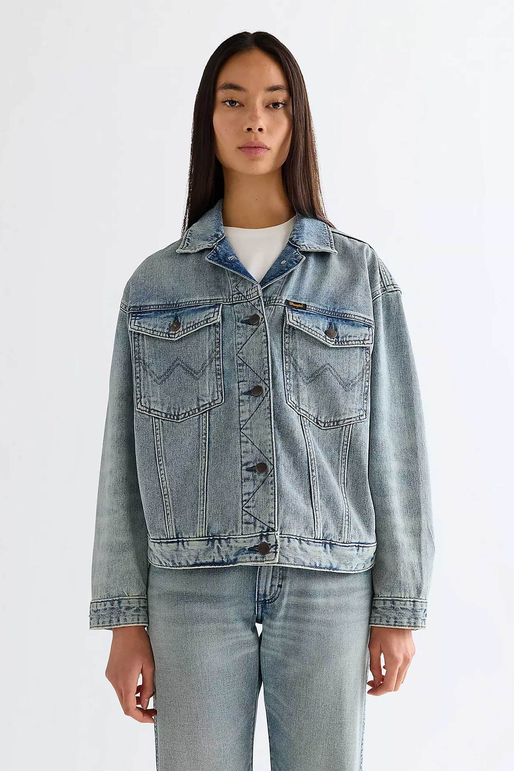 Wrangler® γυναικείο denim jacket Relaxed Fit "Cowgirl"