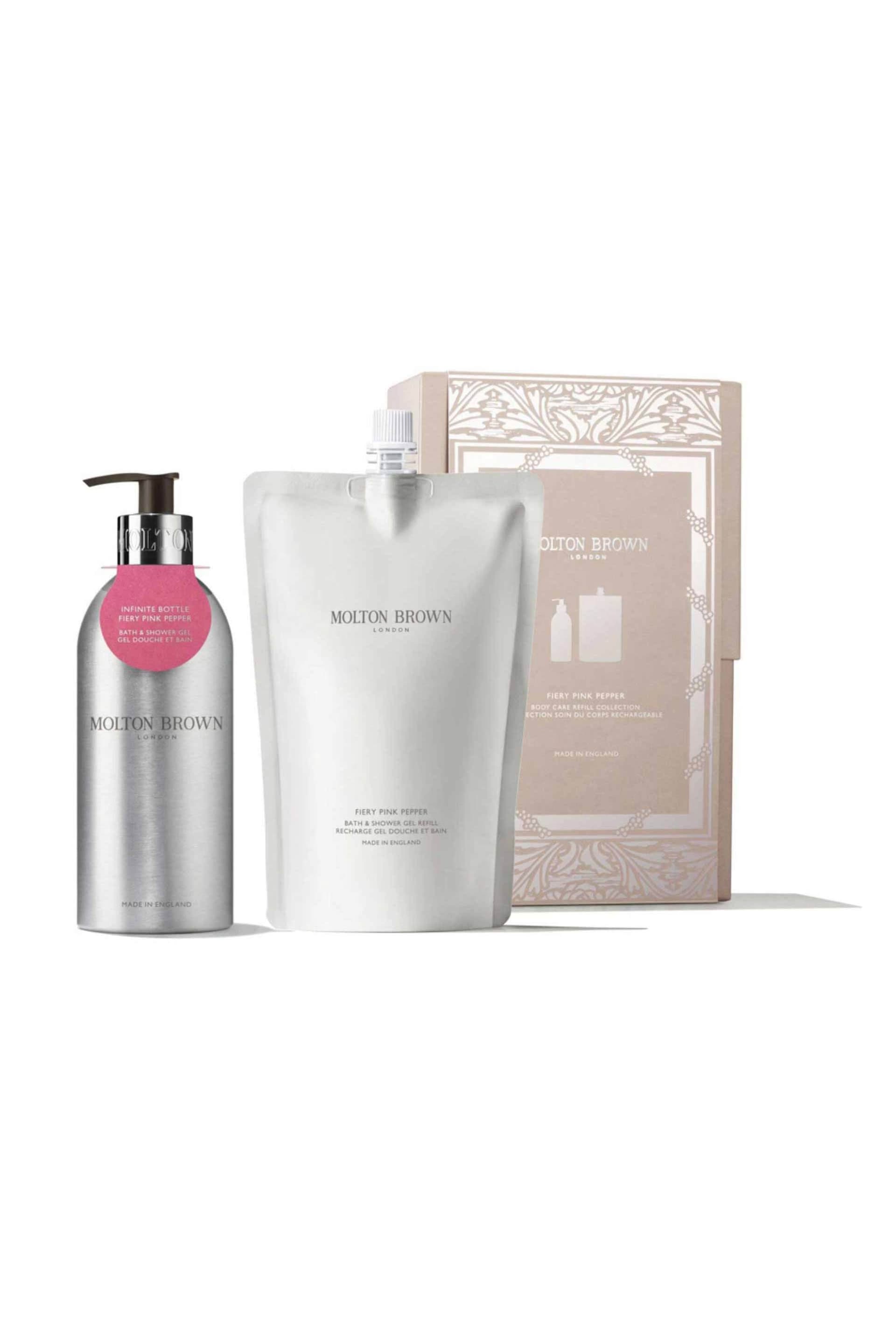 Molton Brown Fiery Pink Pepper Body Care Refill Gift Set
