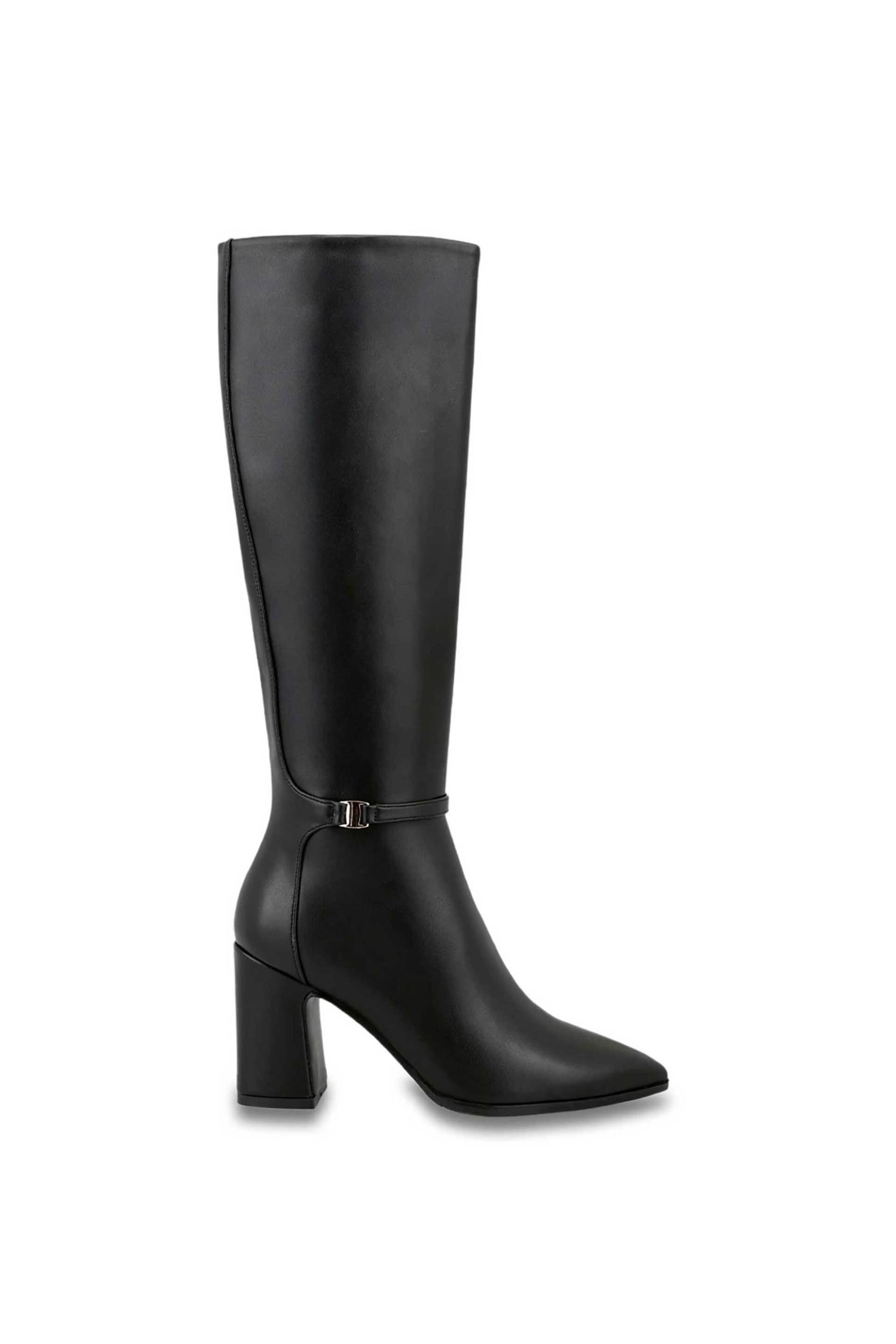 Exe γυναικείες μπότες με χοντρό τακούνι