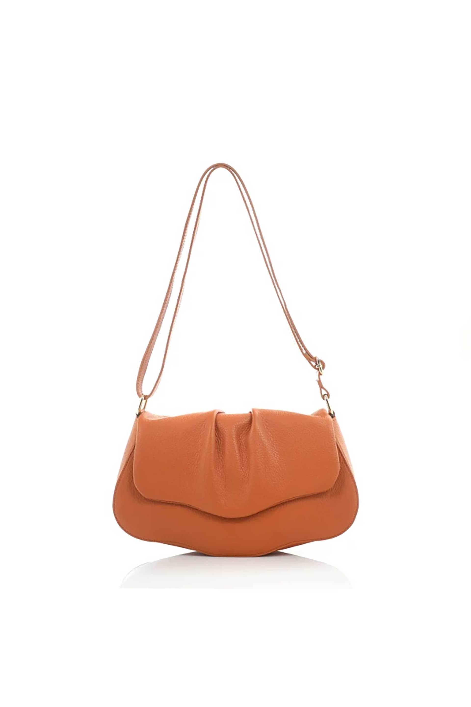 Folli Follie γυναικεία δερμάτινη τσάντα crossbody "Metropolitan Fab"