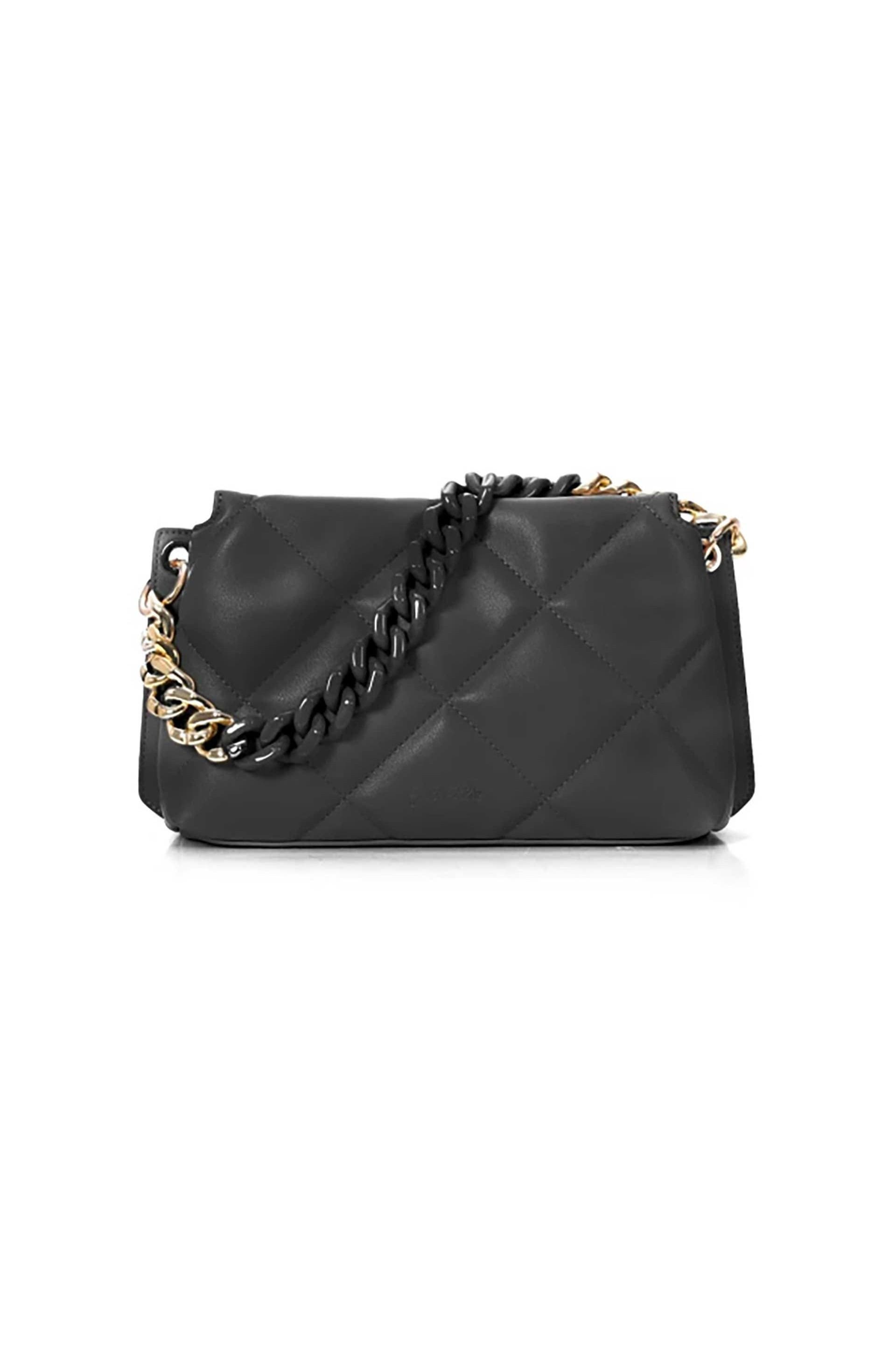 Folli Follie γυναικεία καπιτονέ τσάντα crossbody "Hype me up"