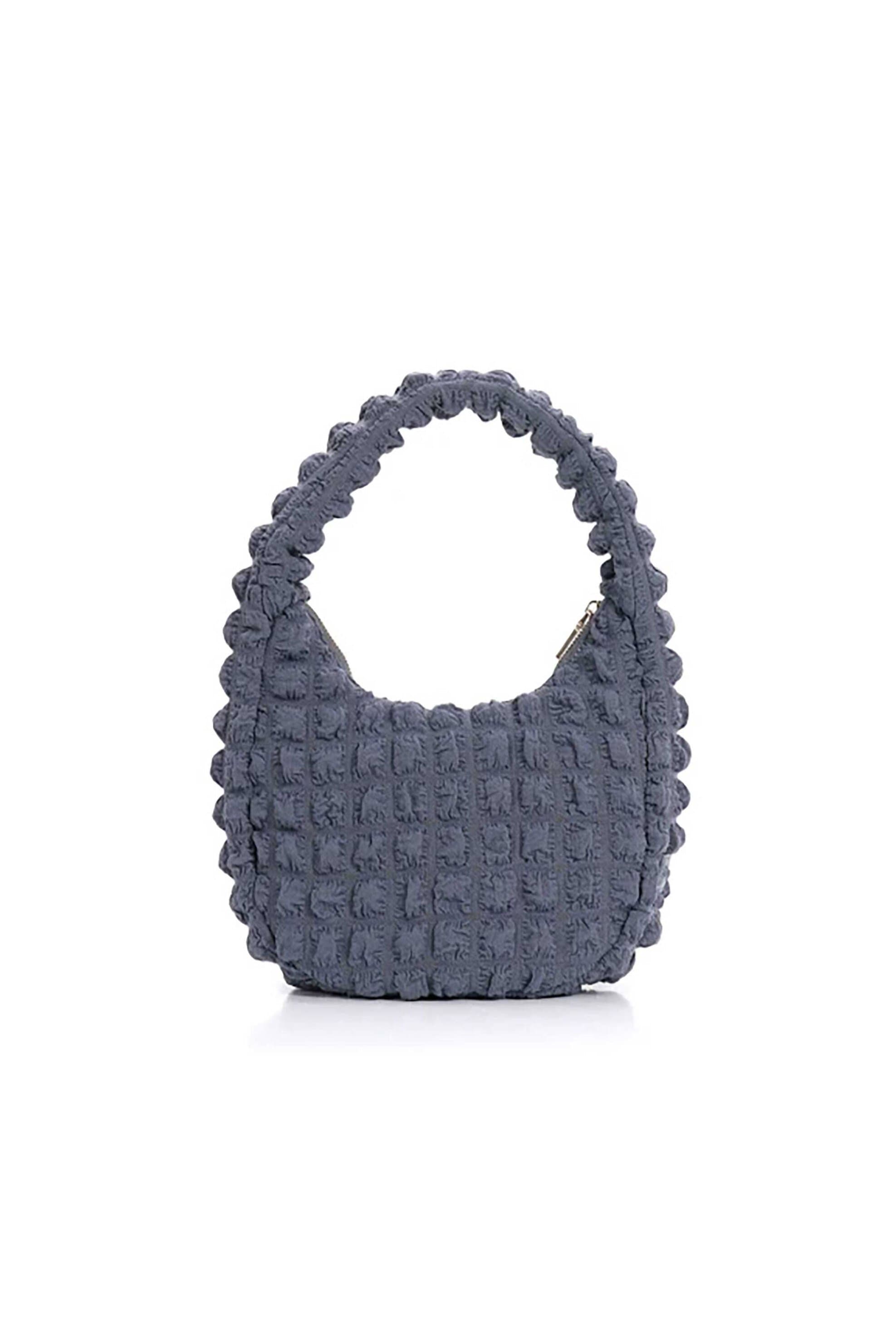 Folli Follie γυναικεία τσάντα καπιτονέ hobo "Hype me up"