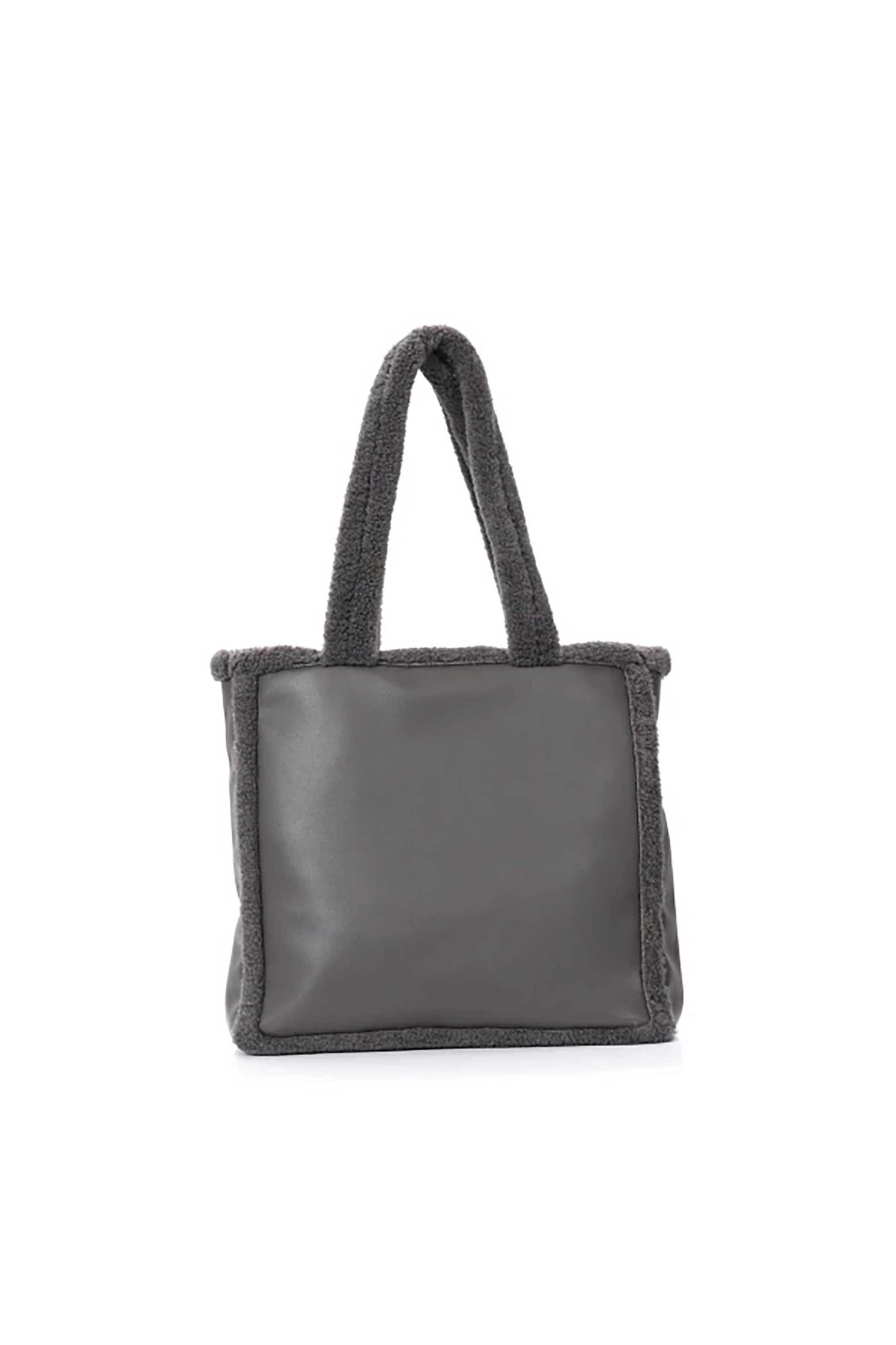 Folli Follie γυναικεία τσάντα tote δύο όψεων "Furry Tales"