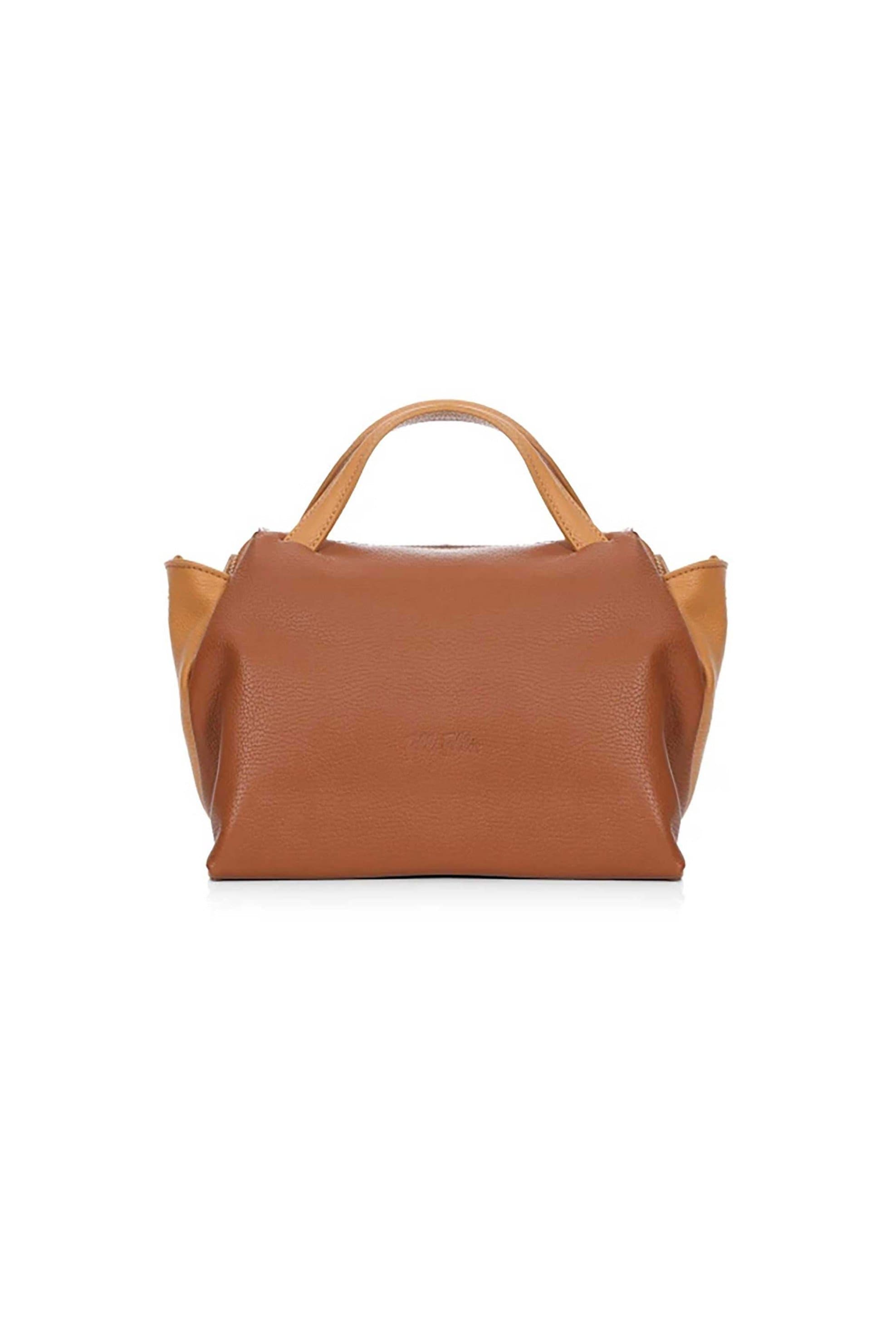 Folli Follie γυναικεία δερμάτινη τσάντα χειρός "Metropolitan Fab"