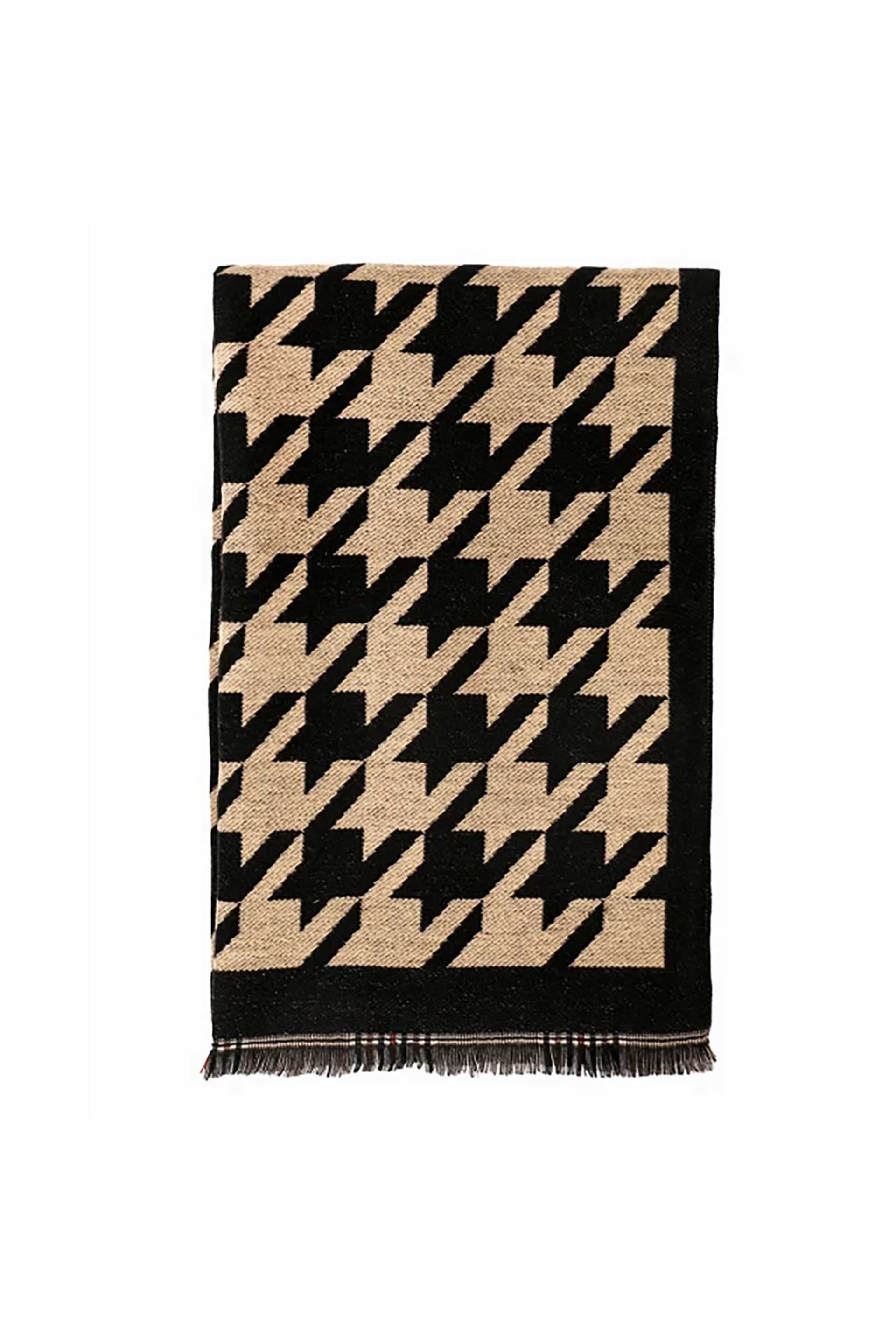 Folli Follie γυναικείο φουλάρι μάλλινο δύο όψεων