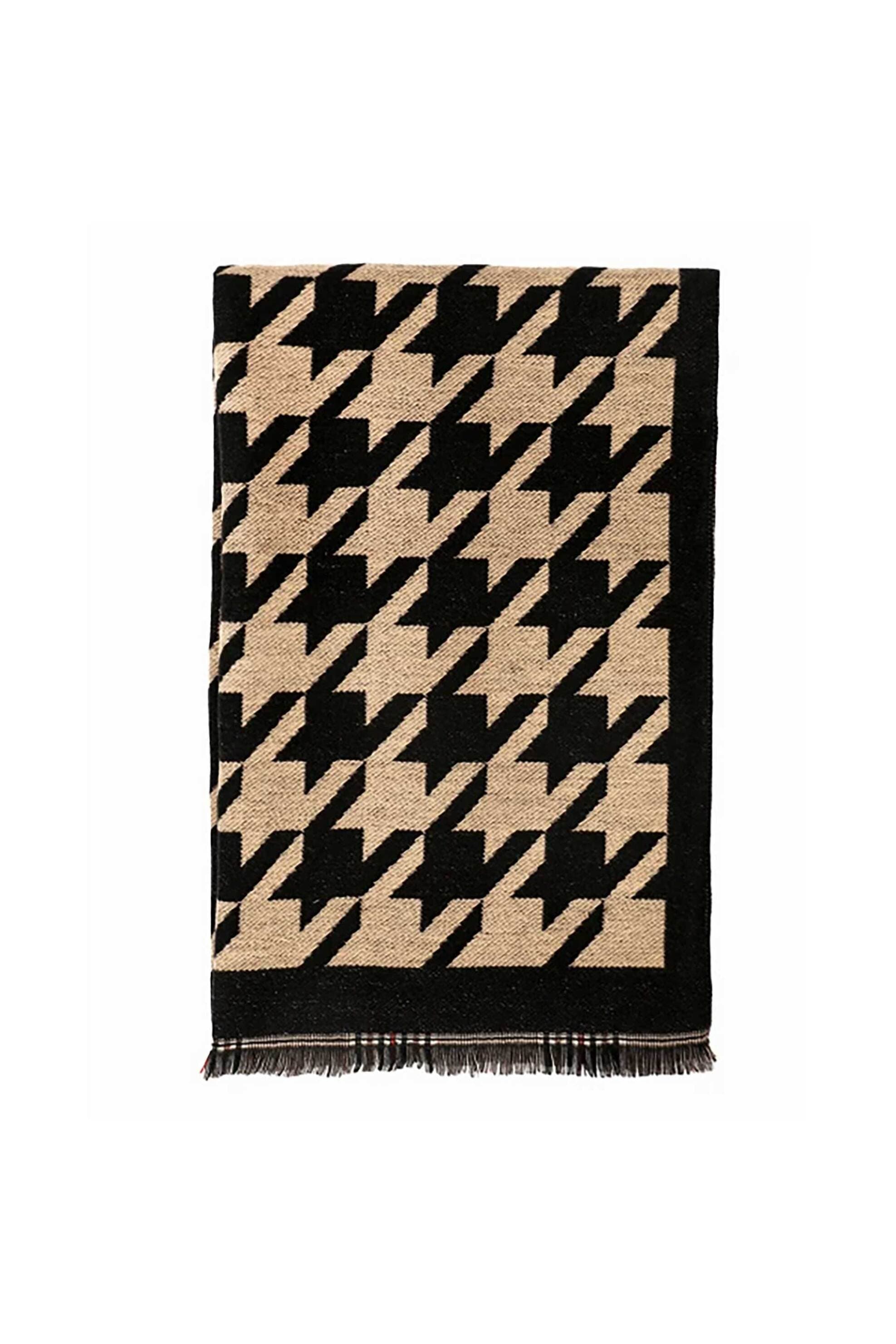 Folli Follie γυναικείο φουλάρι μάλλινο δύο όψεων