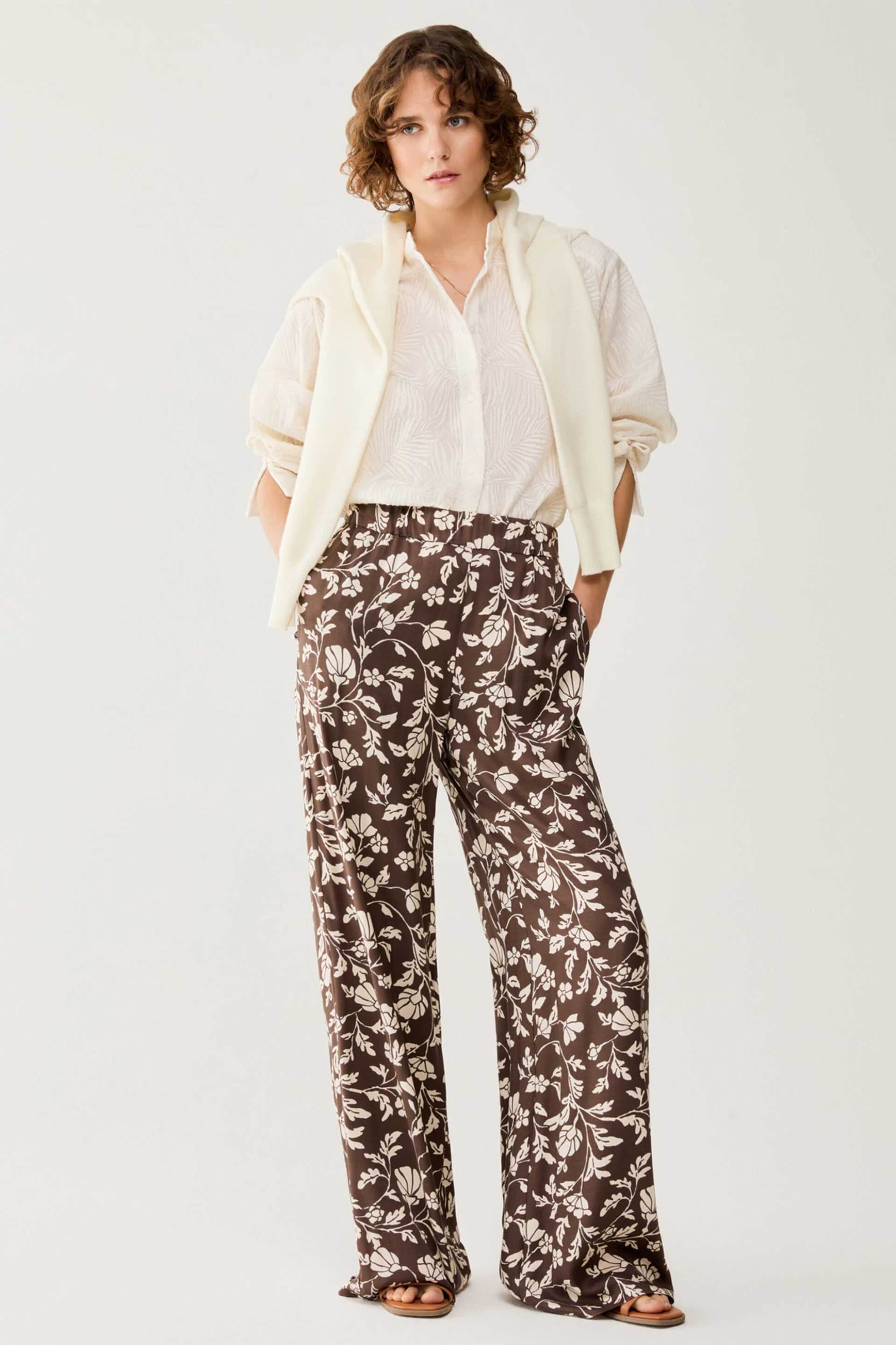 Pennyblack γυναικείο παντελόνι floral print "Pbbutilita"