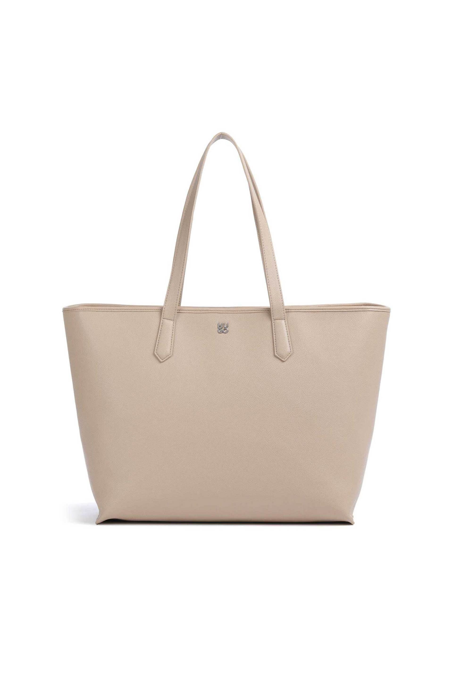 Hugo Boss γυναικεία τσάντα tote με μεταλλικό λογότυπο "Chris 2.0"