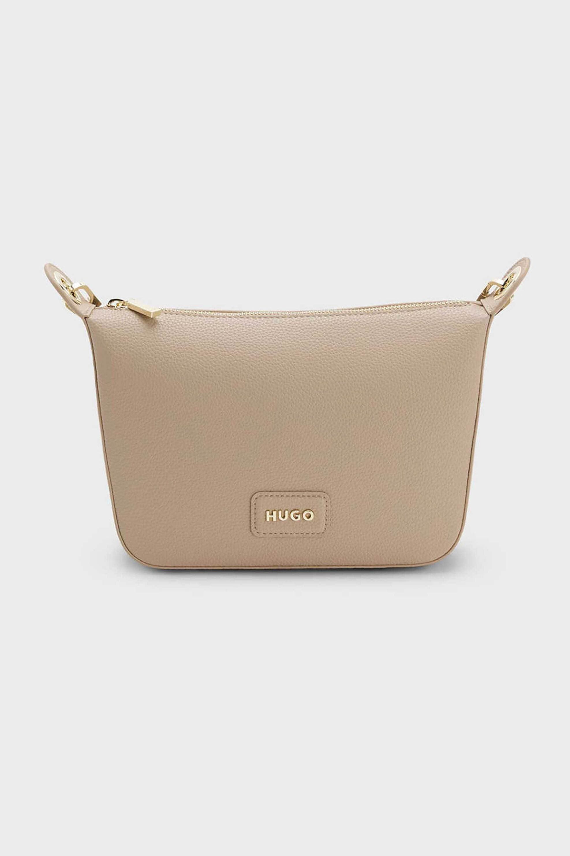 Hugo Boss γυναικεία τσάντα crossbody με μεταλλικό λογότυπο "Orin"