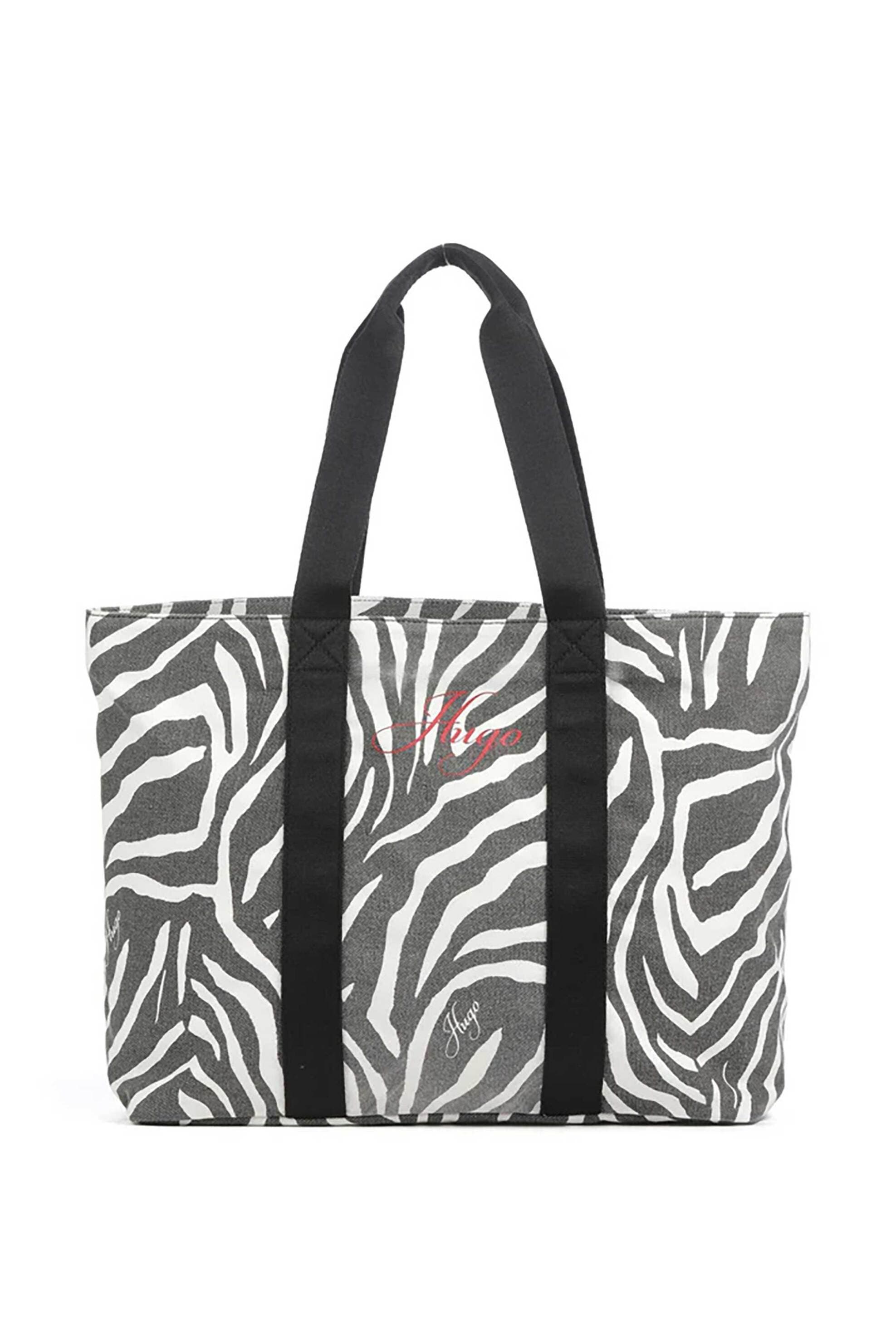 Hugo Boss γυναικεία τσάντα tote με animal print "Becky" | ONE SIZE