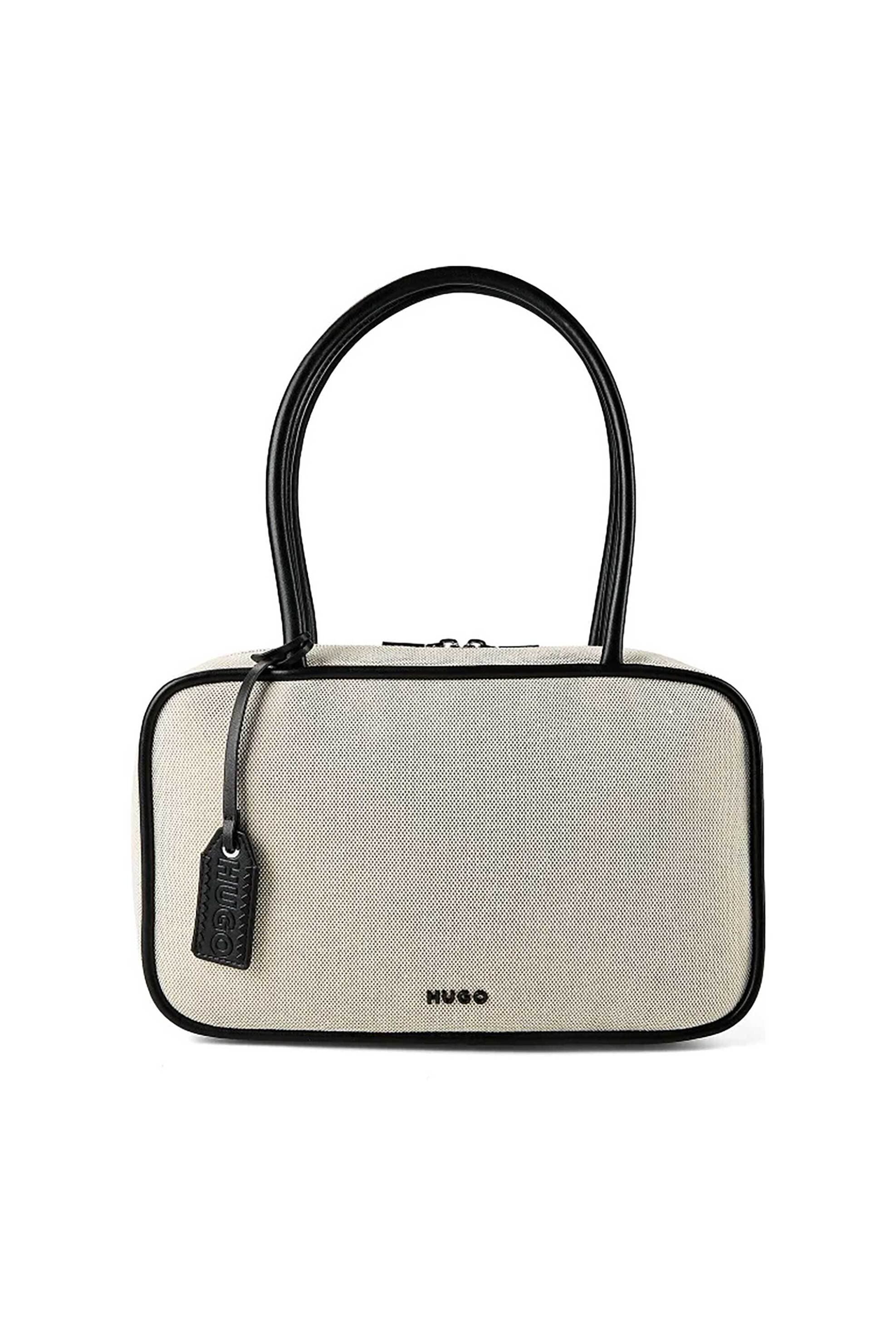 Hugo Boss γυναικεία τσάντα ώμου με ανάγλυφο λογότυπο "Jodi C" | ONE SIZE