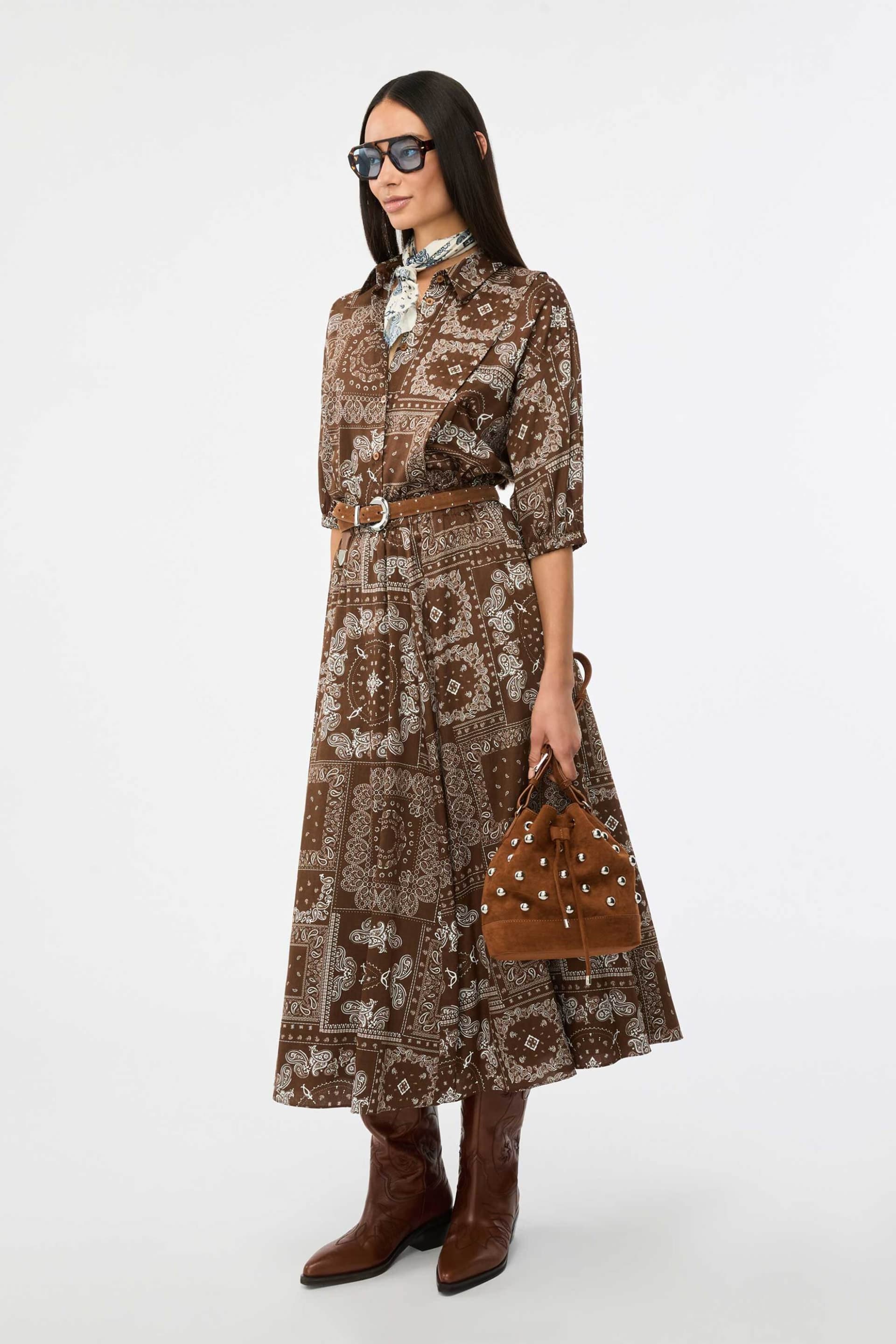 iBlues γυναικεία maxi φούστα με print "Iblvetta"