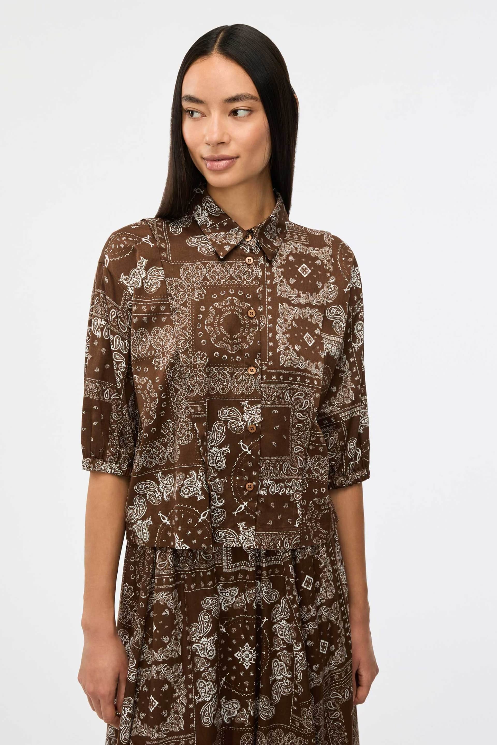 iBlues γυναικείο πουκάμισο με print "Iblabito"