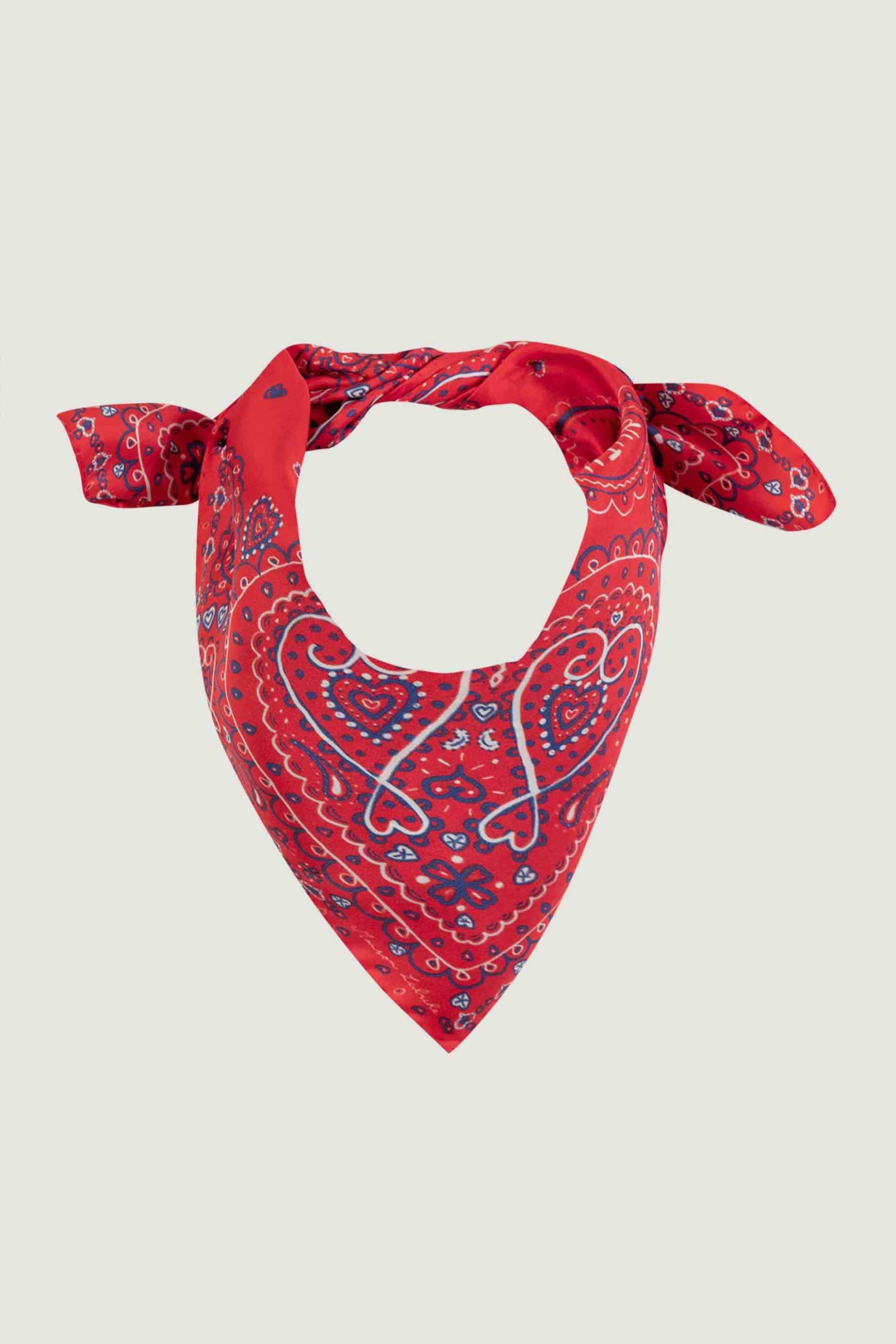 Maison Labiche γυναικείο φουλάρι με all-over print "Clover" | ONE SIZE