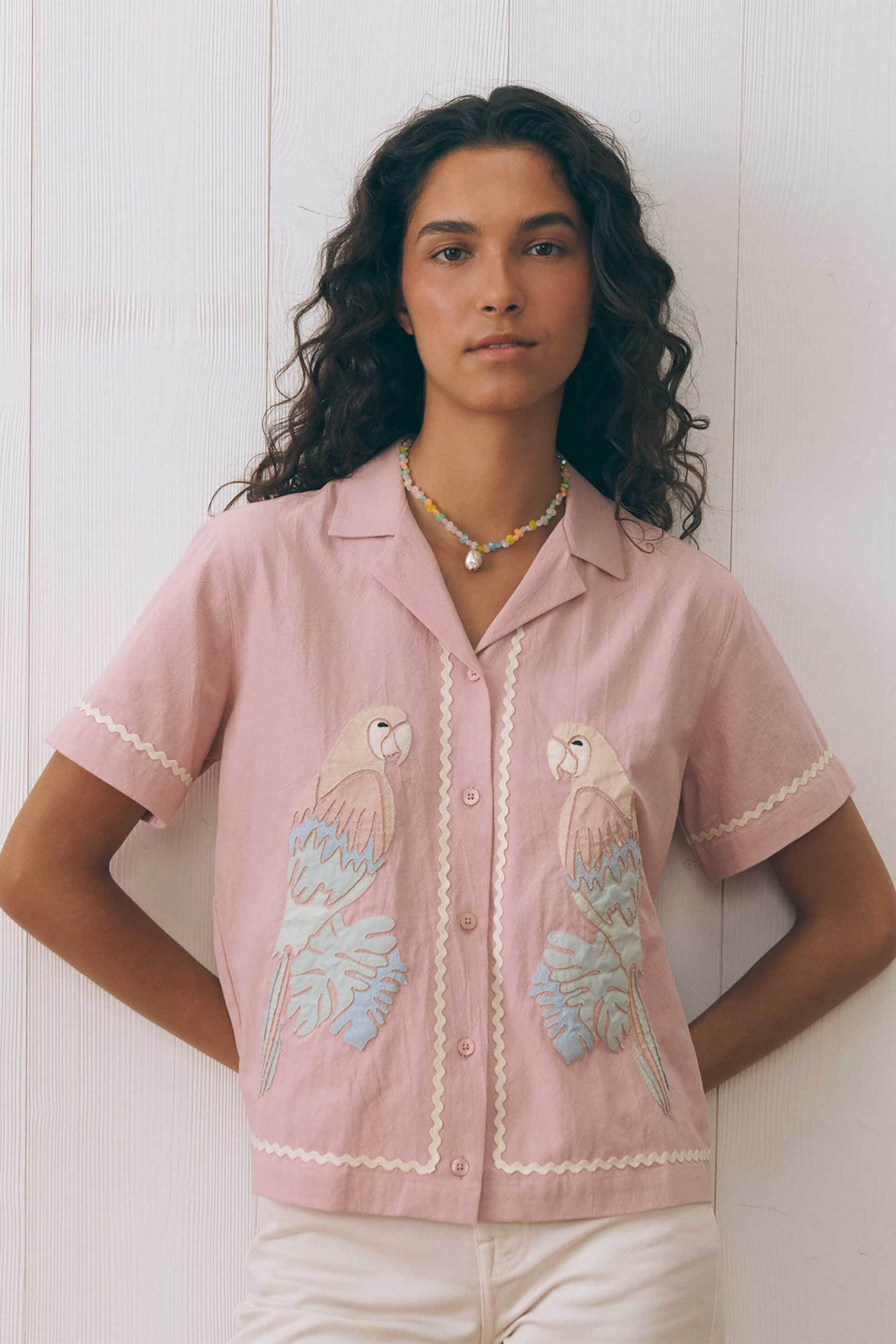 Maison Labiche γυναικείο πουκάμισο oversized "Poplin"