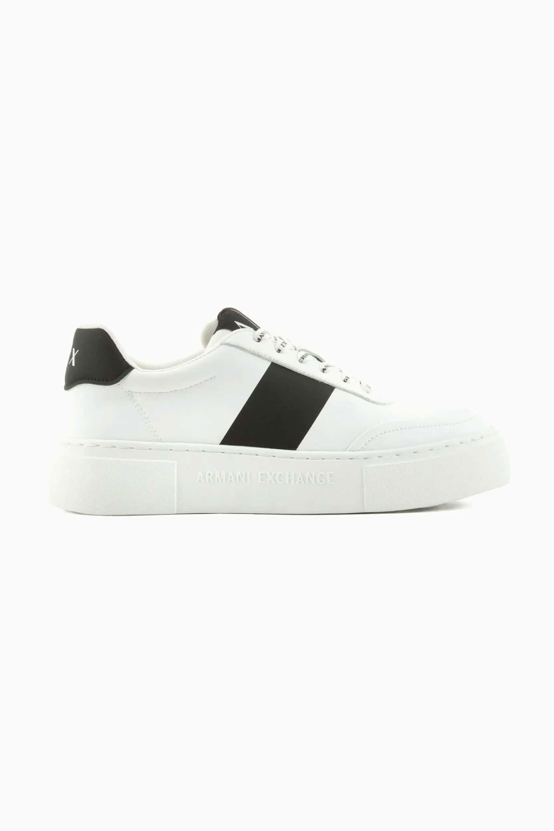 Armani Exchange γυναικεία sneakers με διχρωμία και λογότυπο