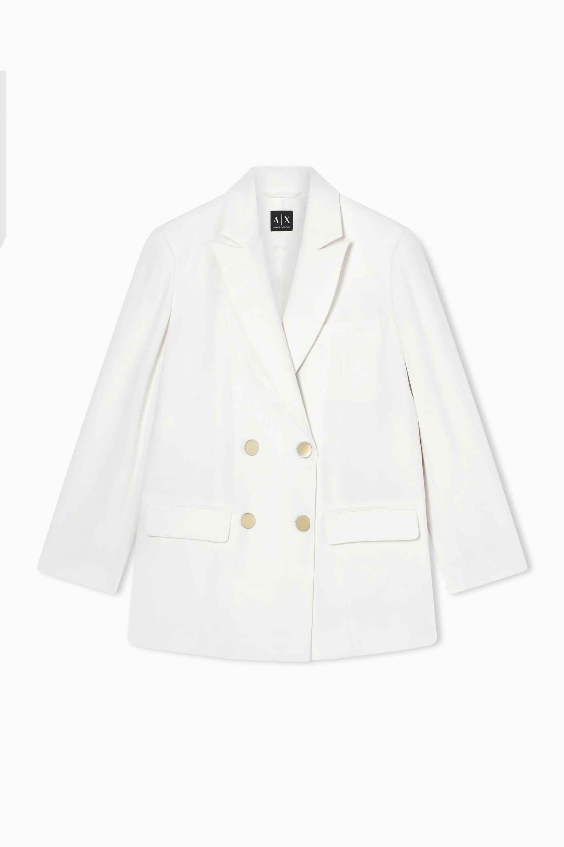 Armani Exchange γυναικείο σακάκι με σταυρωτό κλείσιμο