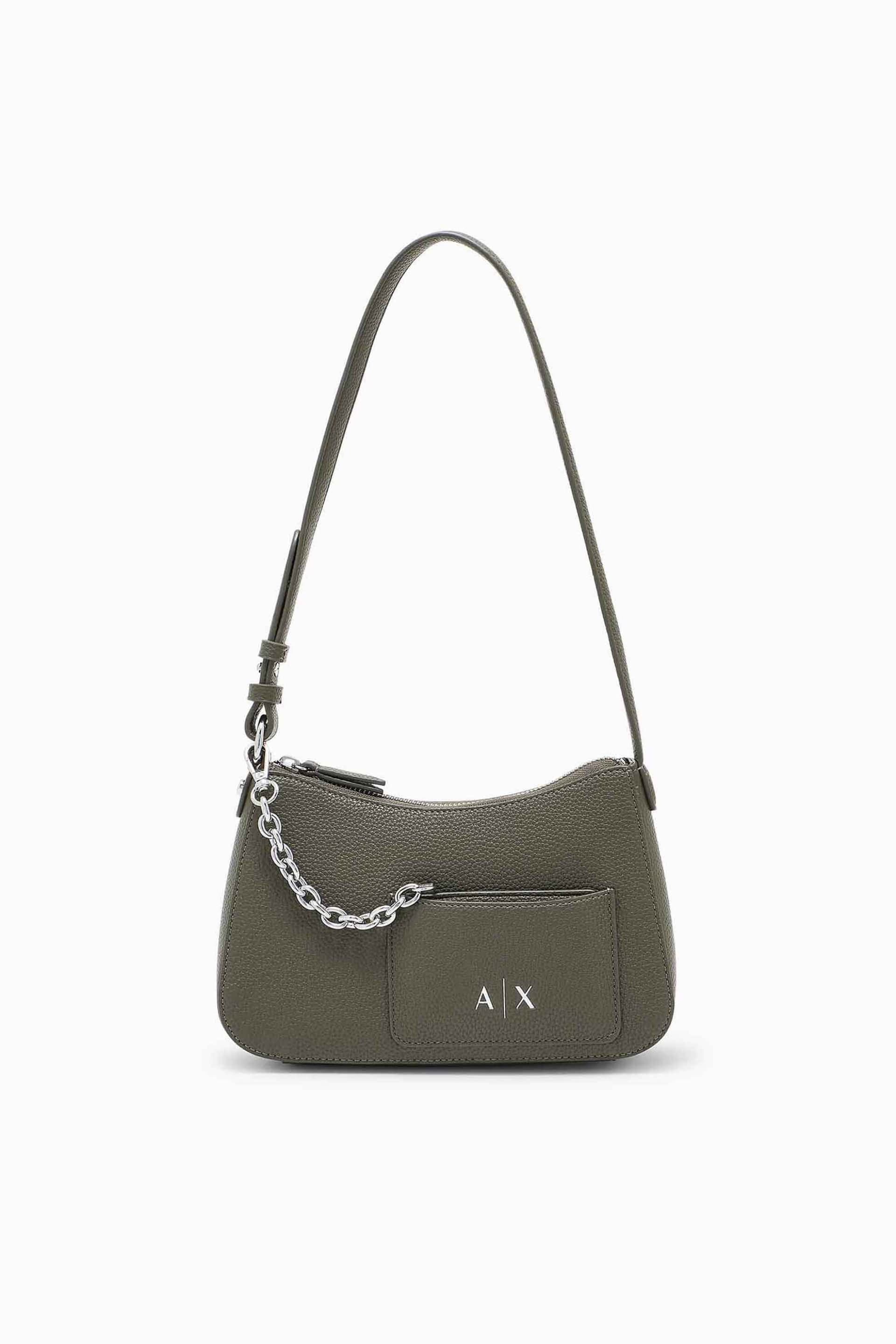 Armani Exchange γυναικείο mini bag με μεταλλικό monogram | ONE SIZE