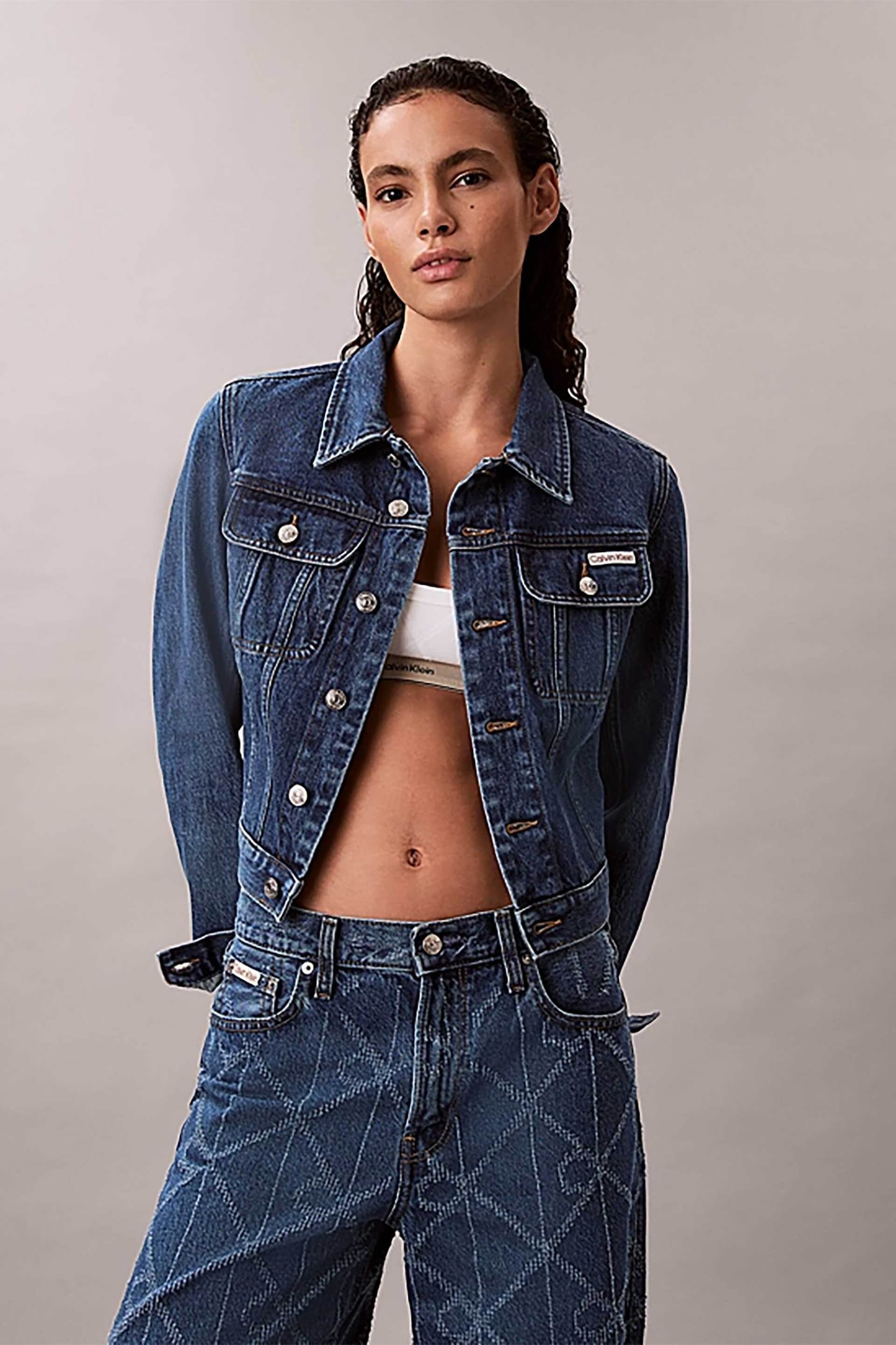 Calvin Klein Jeans γυναικείο denim jacket "90s"