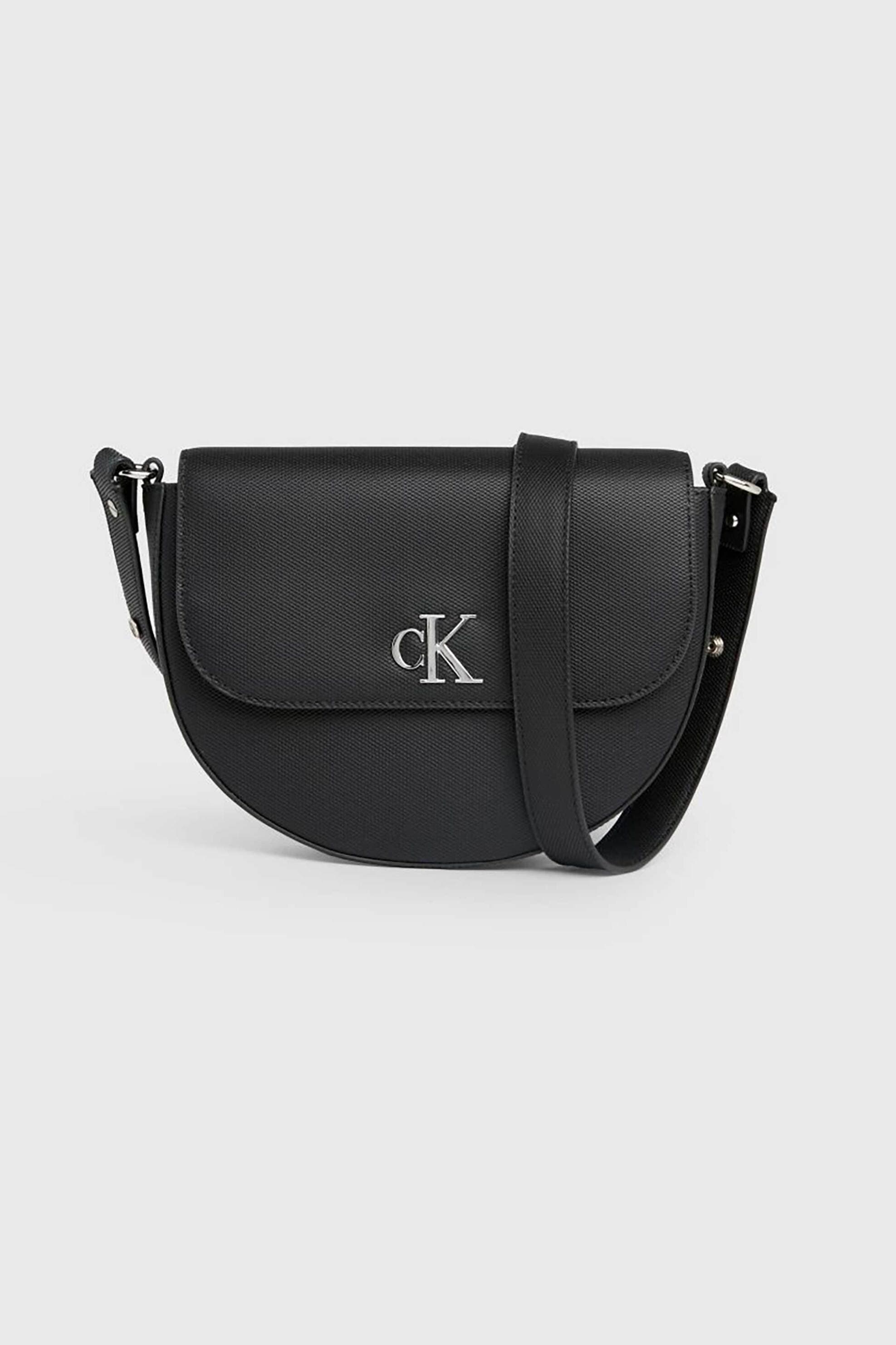 CK Jeans γυναικεία τσάντα crossbody με μεταλλικό logo | ONE SIZE