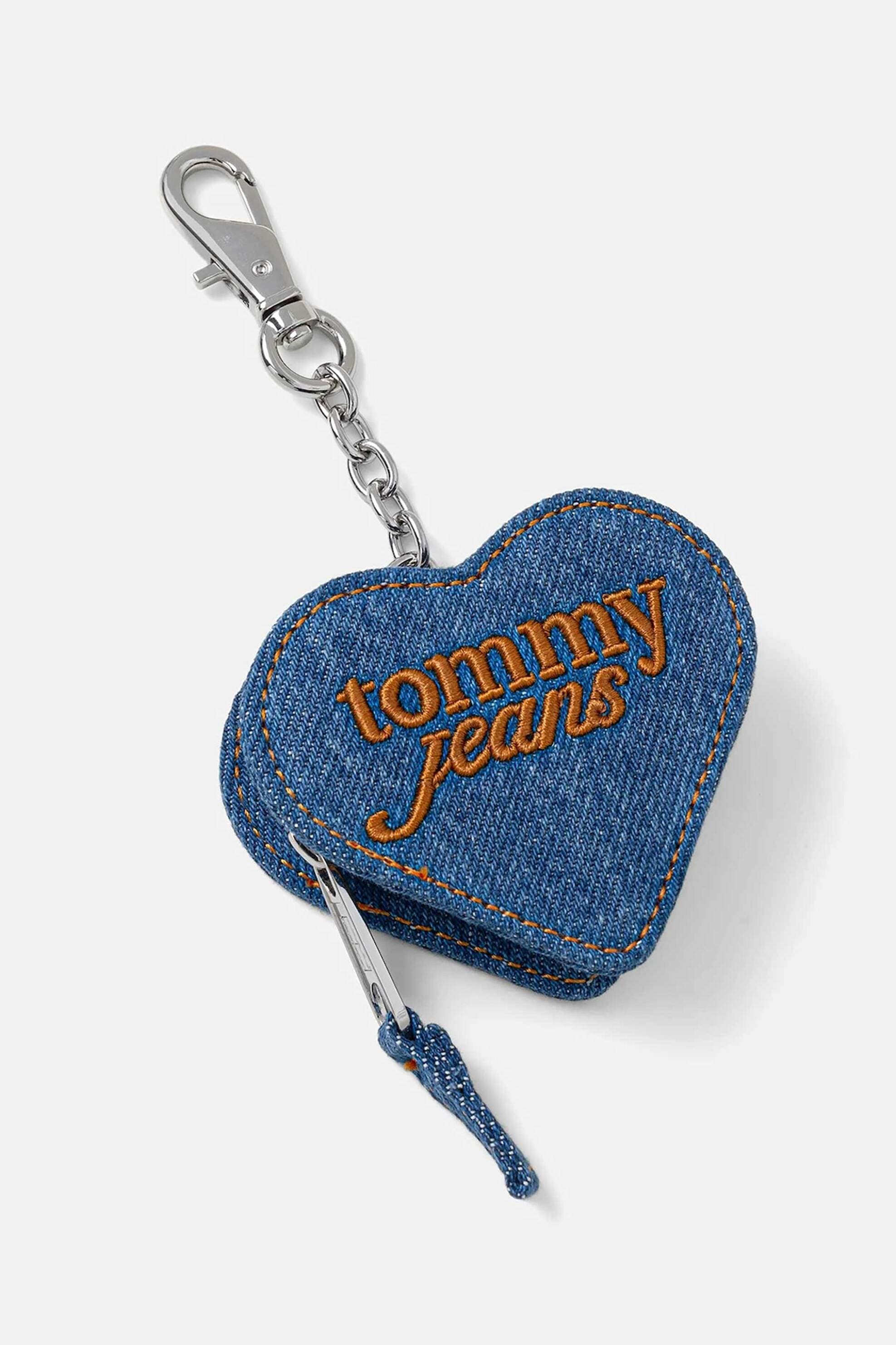 Tommy Jeans γυναικείο μπρελόκ με κρίκο και ανάγλυφο logo | ONE SIZE
