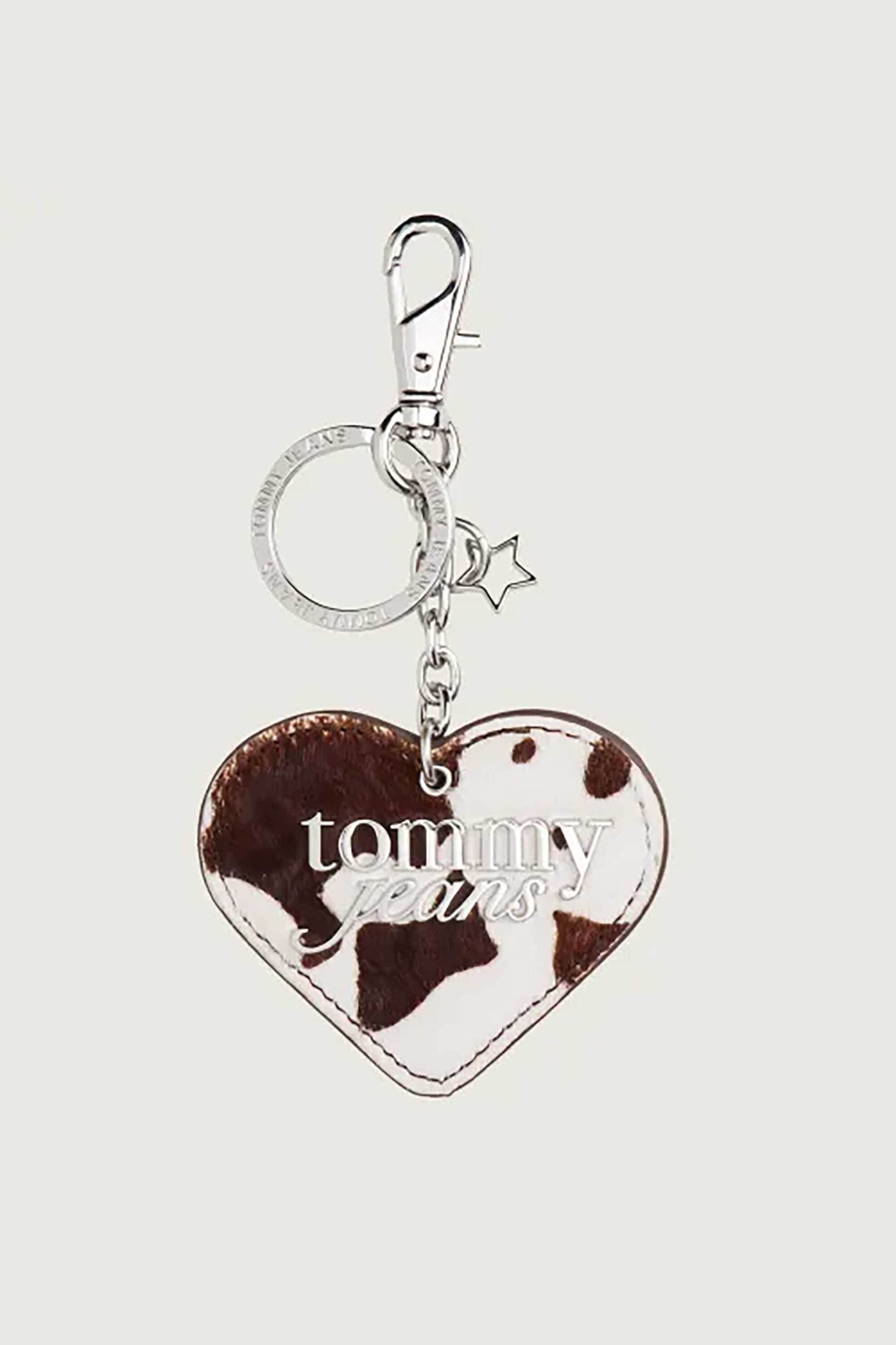 Tommy Jeans γυναικείο μπρελόκ με κρίκο και ανάγλυφο logo | ONE SIZE