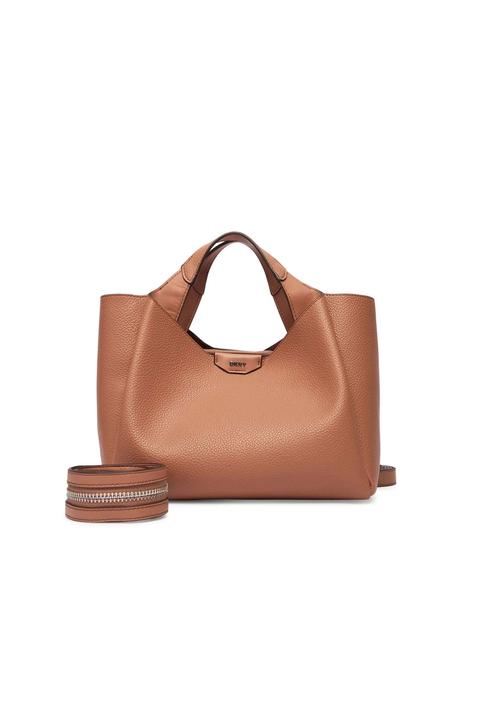 DKNY γυναικεία τσάντα χειρός με μεταλικό λογότυπο "Willa" | ONE SIZE