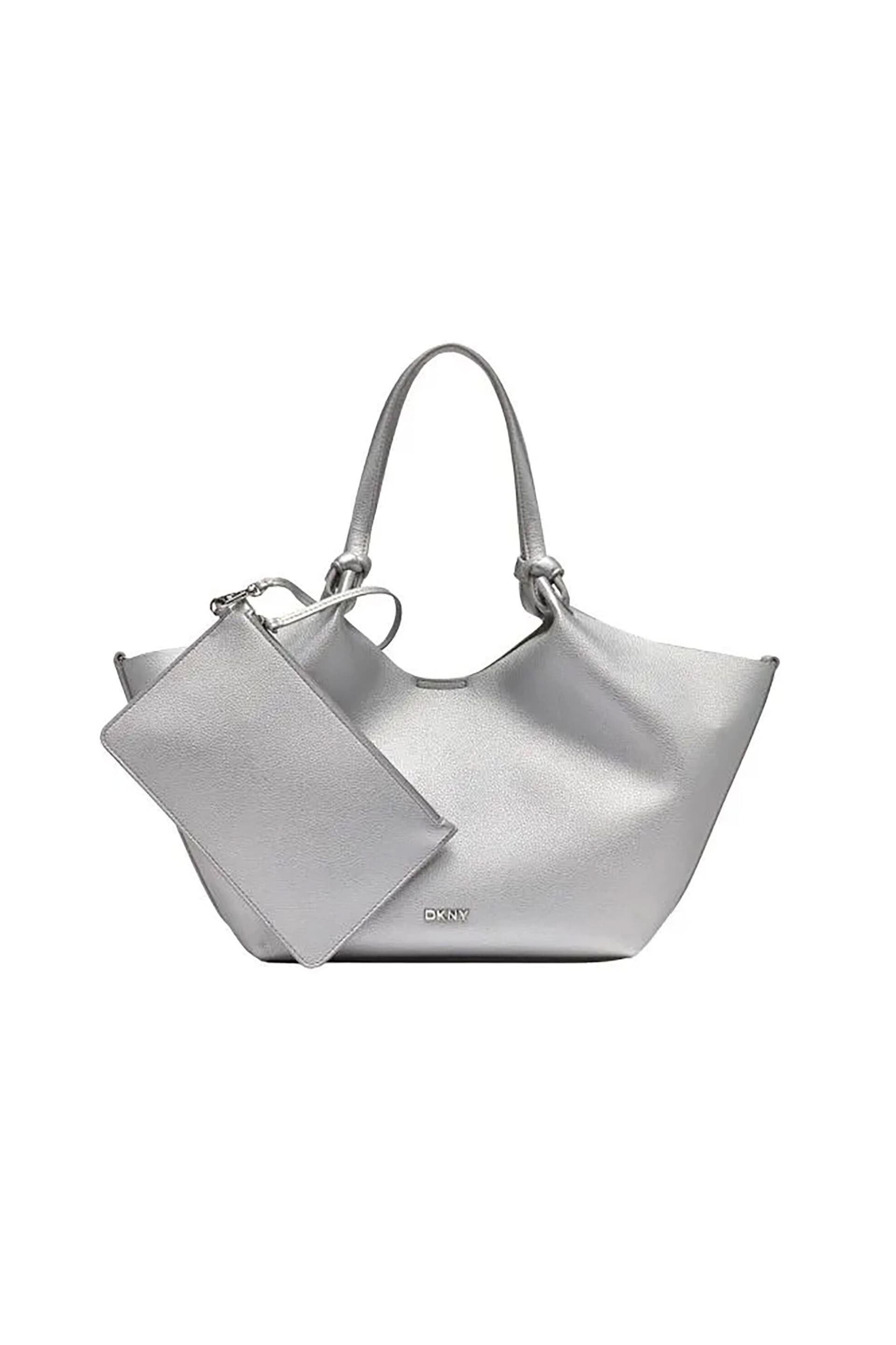 DKNY γυναικεία τσάντα χειρός μονόχρωμη "Paula" | ONE SIZE