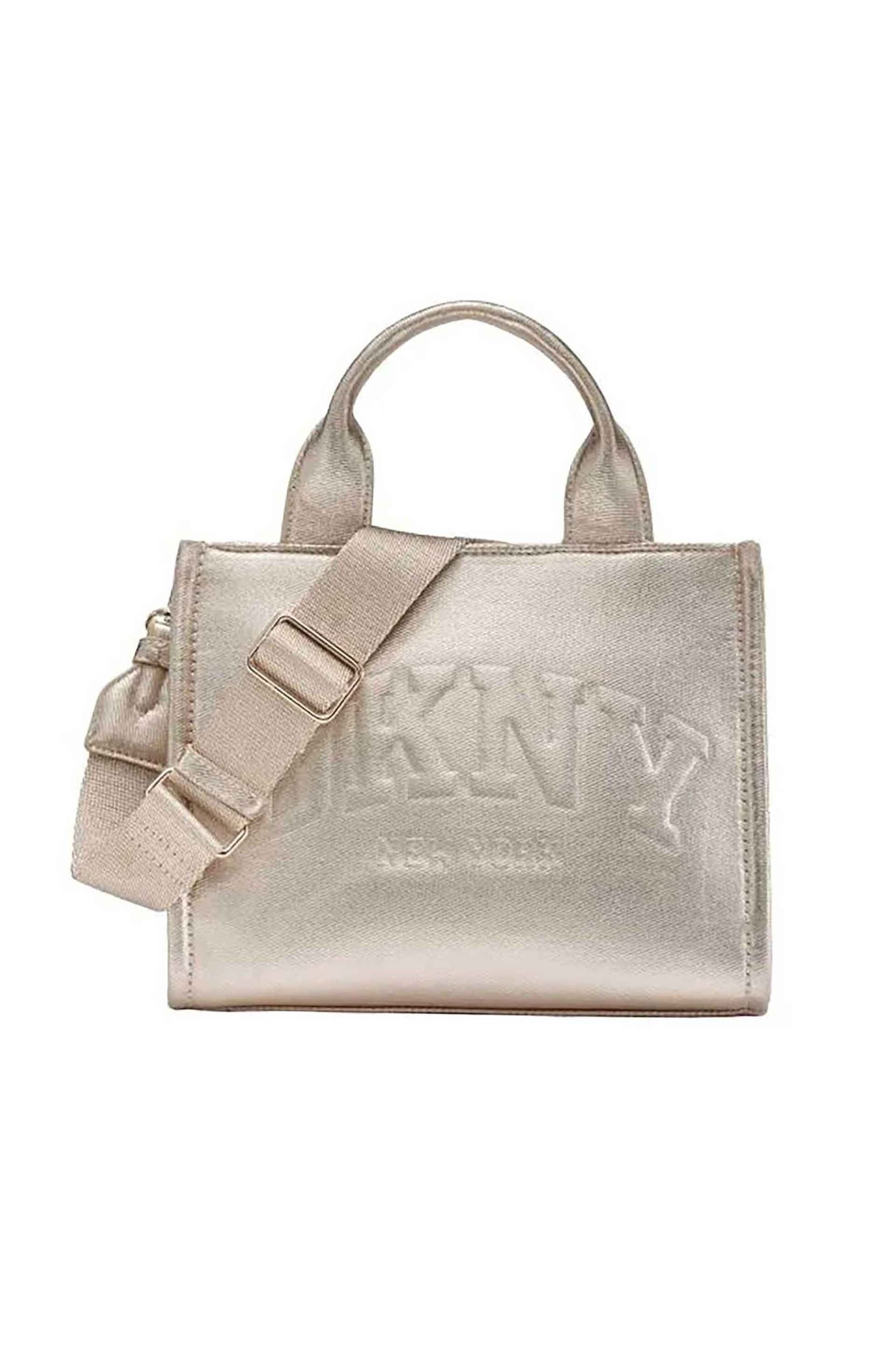 DKNY γυναικεία τσάντα tote με ανάγλυφο λογότυπο "Nicole"